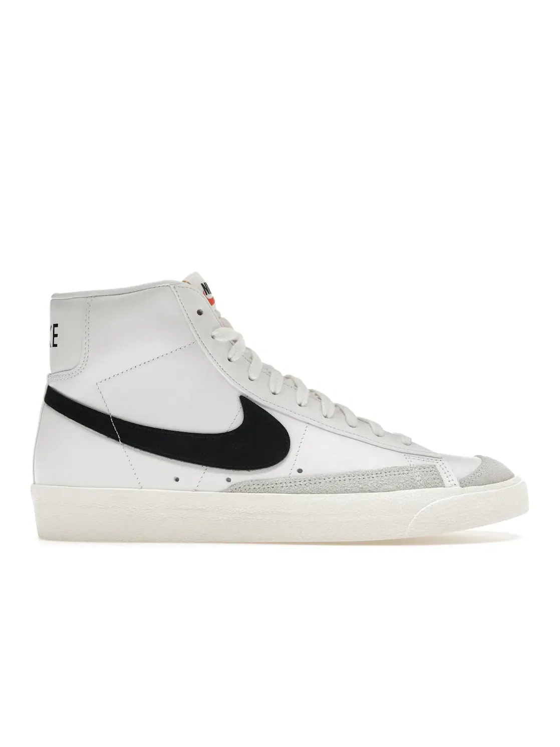 Мужские кроссовки повседневные Nike Blazer Mid 77 Vintage — изображение 1 из 4, черный/-белый