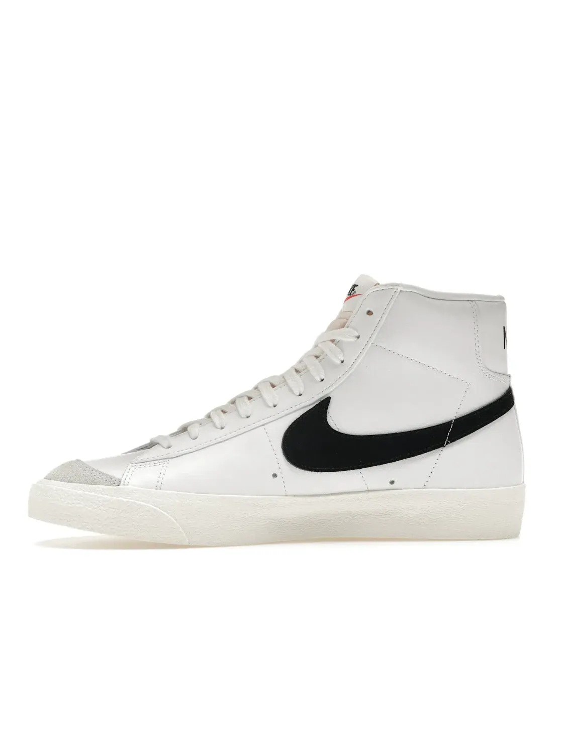Мужские кроссовки повседневные Nike Blazer Mid 77 Vintage — изображение 3 из 4, черный/-белый