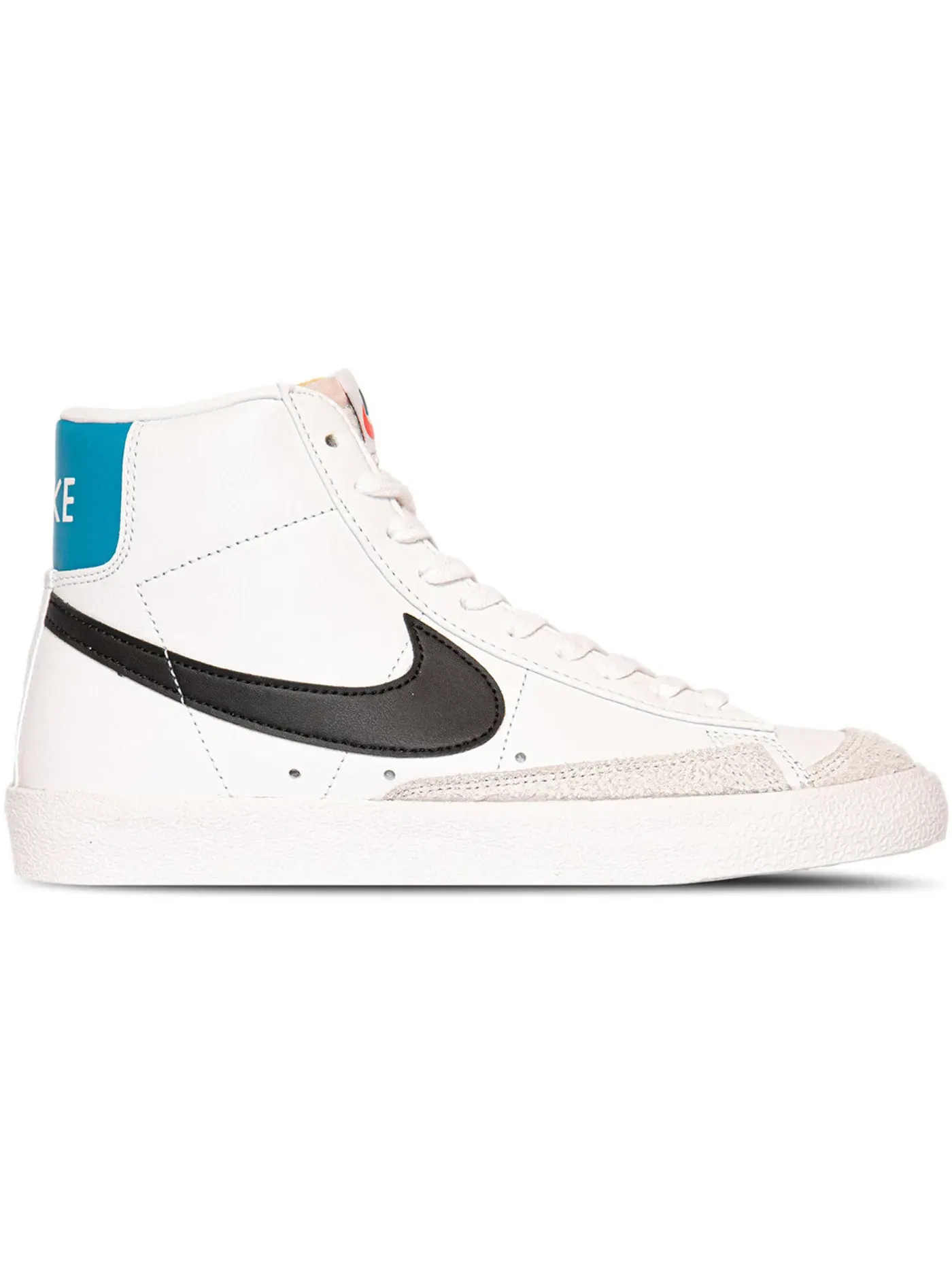 Мужские кроссовки повседневные Nike Blazer Mid 77 Vintage — изображение 1 из 1, белый/синий/белый/черный