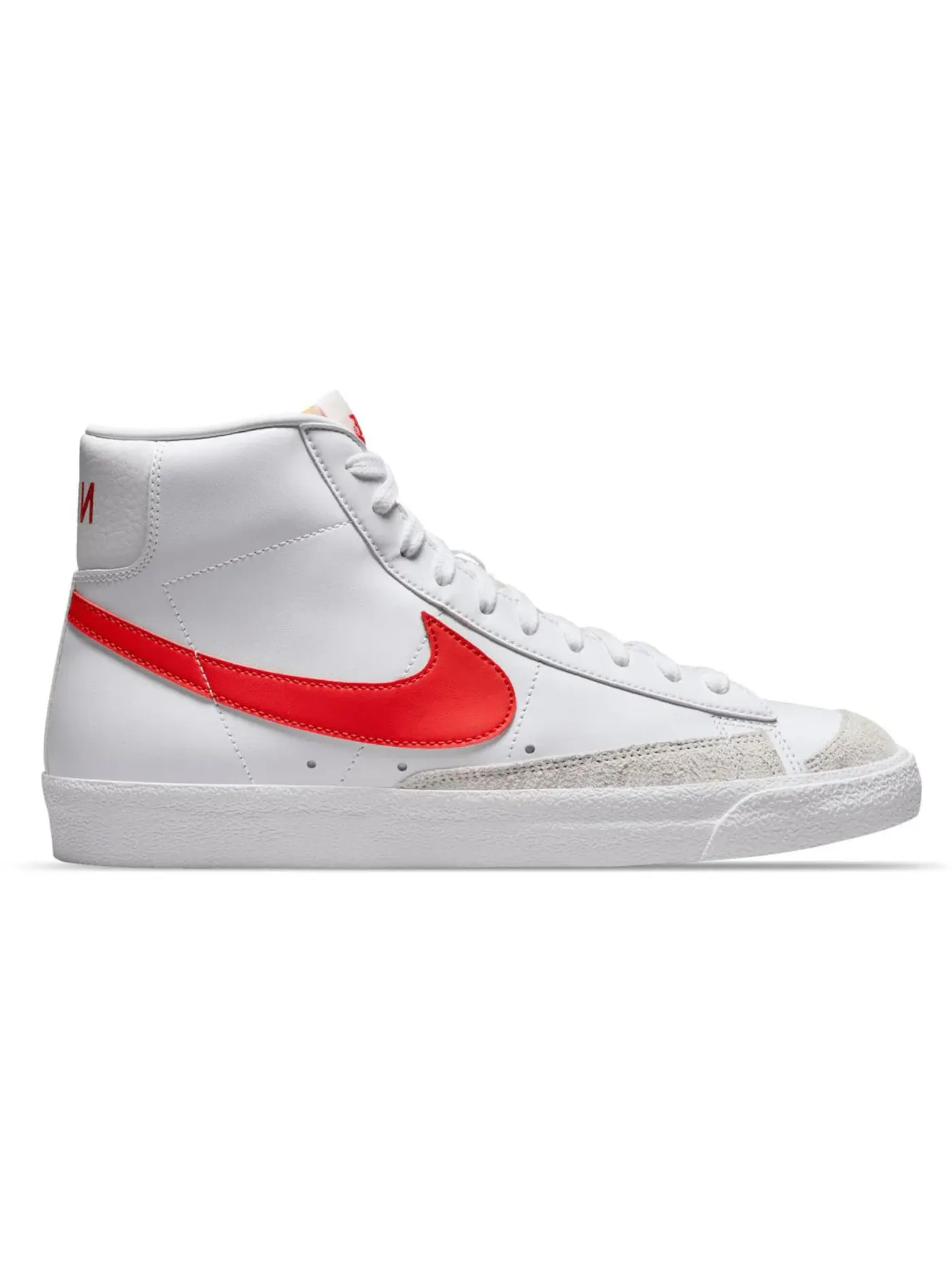 Мужские кроссовки Lifestyle Nike Blazer Mid 77 Vintage — изображение 1 из 1, белый/белый/красный