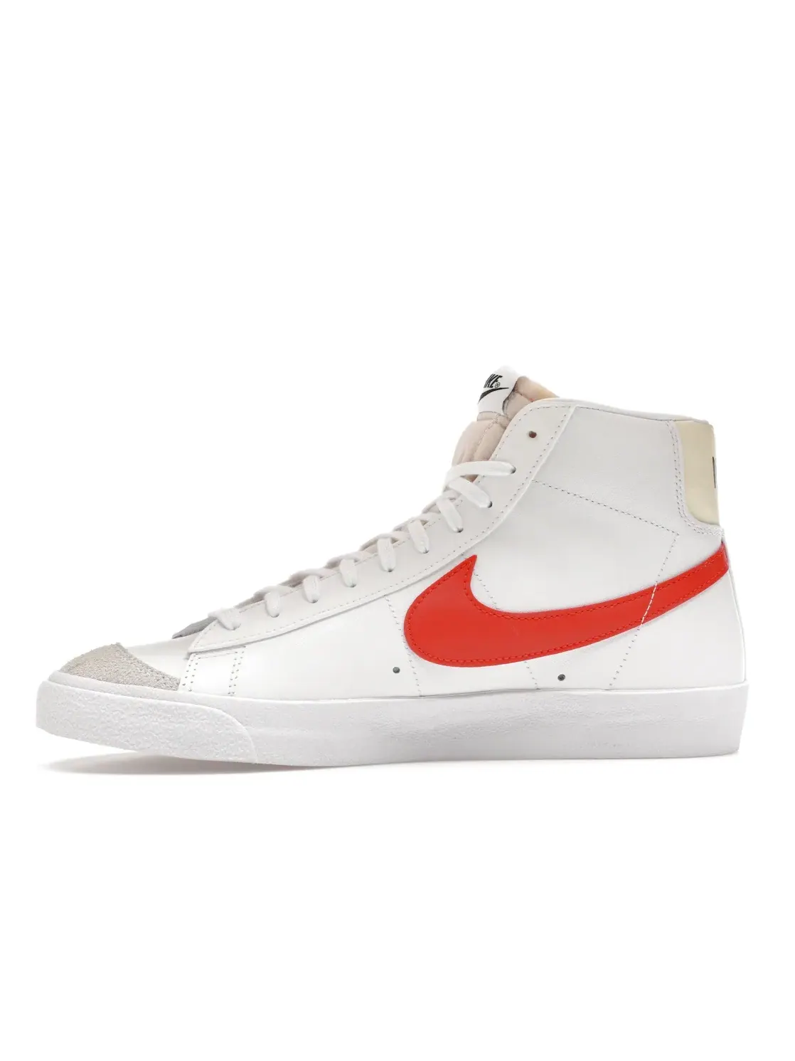 Мужские кроссовки с высоким верхом Nike Blazer Mid 77 Vintage — изображение 3 из 4, белый/красный