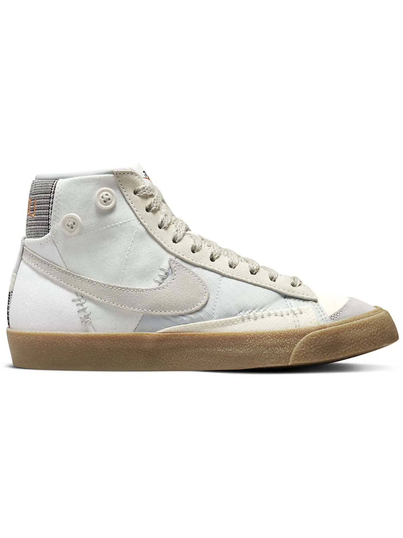 Женские кроссовки высокие Nike Blazer Mid 77 LX Voodoo — изображение 1 из 1, белый