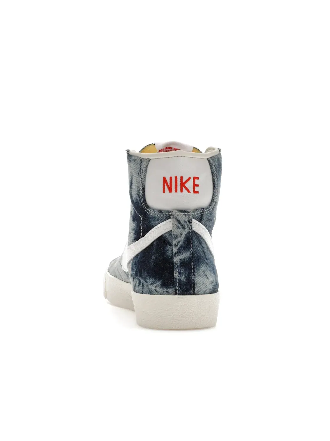 Женские кроссовки повседневный Nike Blazer Mid 77 — изображение 4 из 4, мульти-/белый--красный
