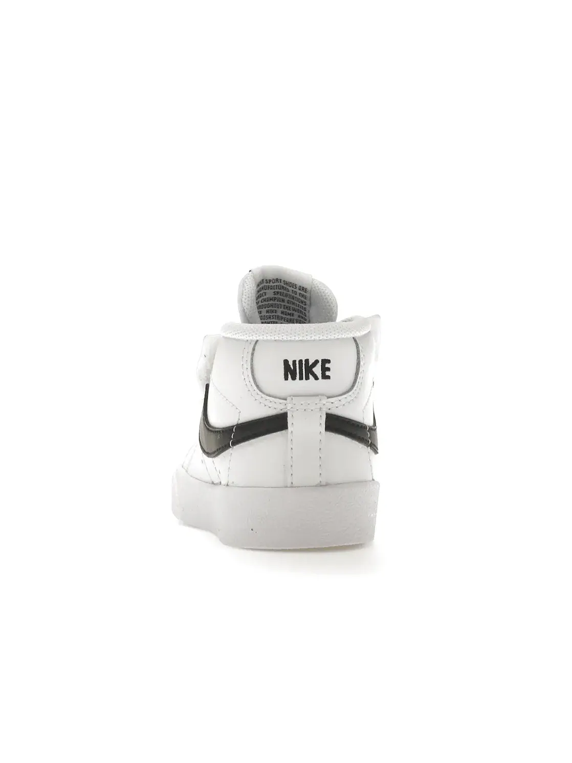 Детские кроссовки Lifestyle Nike Blazer Mid 77 — изображение 4 из 4, белый/оранжевый/черный