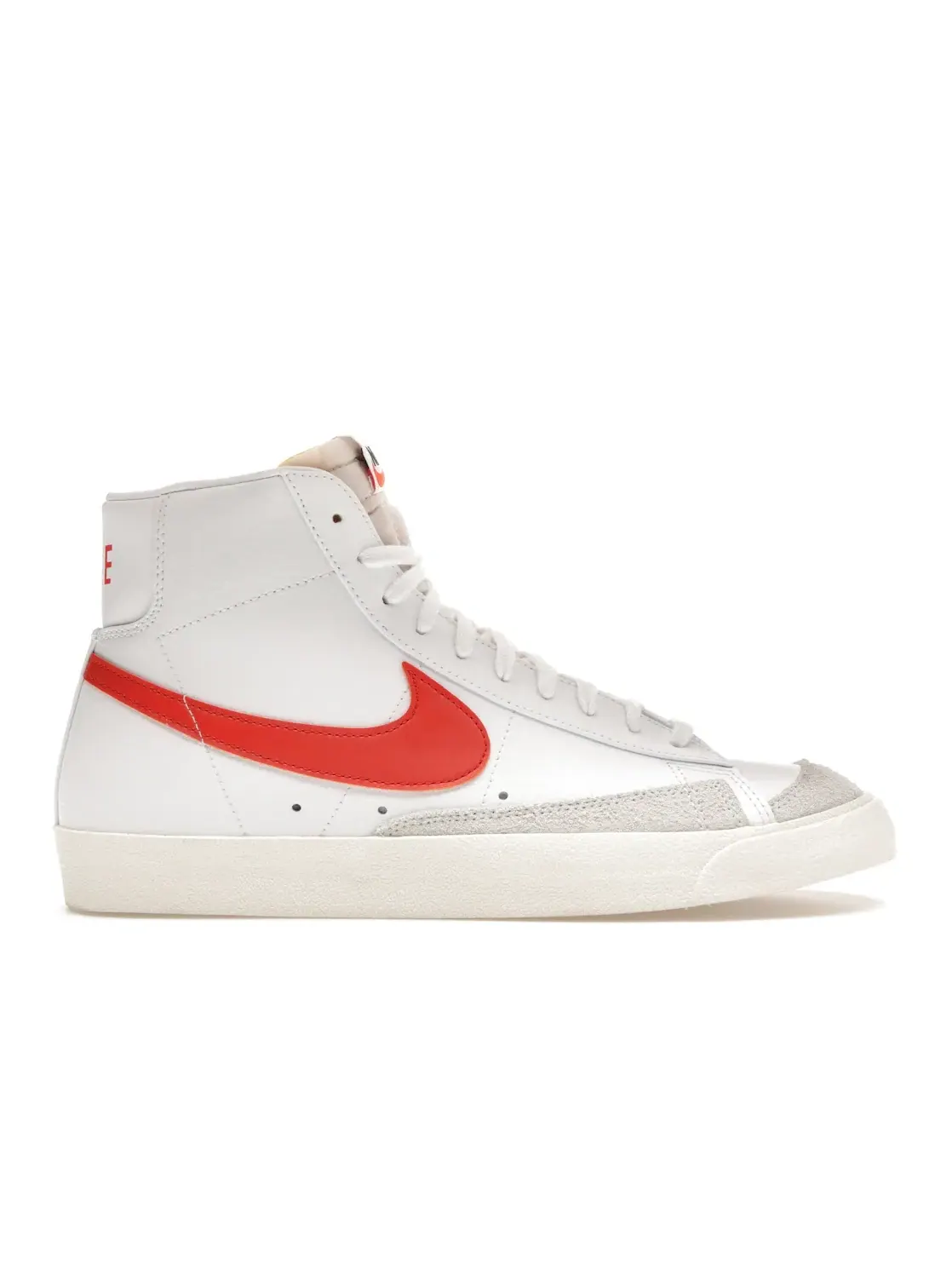 Мужские кроссовки с низким верхом Nike Blazer Mid 77 Vintage — изображение 1 из 4, белый/оранжевый