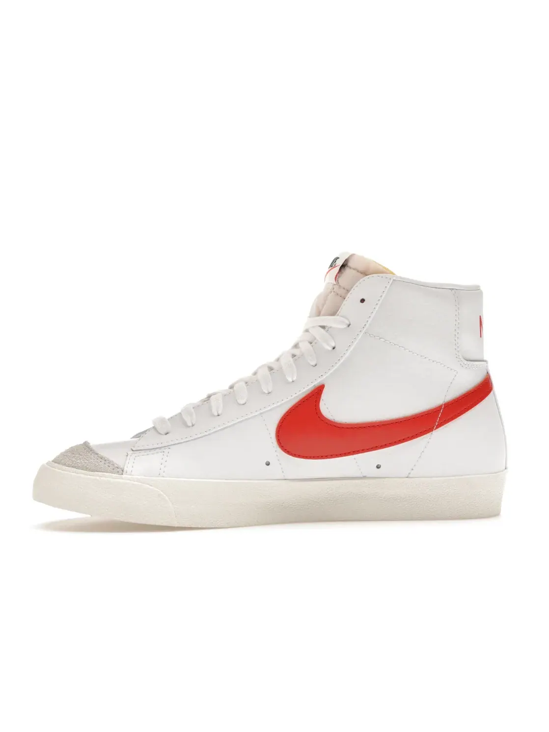 Мужские кроссовки с низким верхом Nike Blazer Mid 77 Vintage — изображение 3 из 4, белый/оранжевый