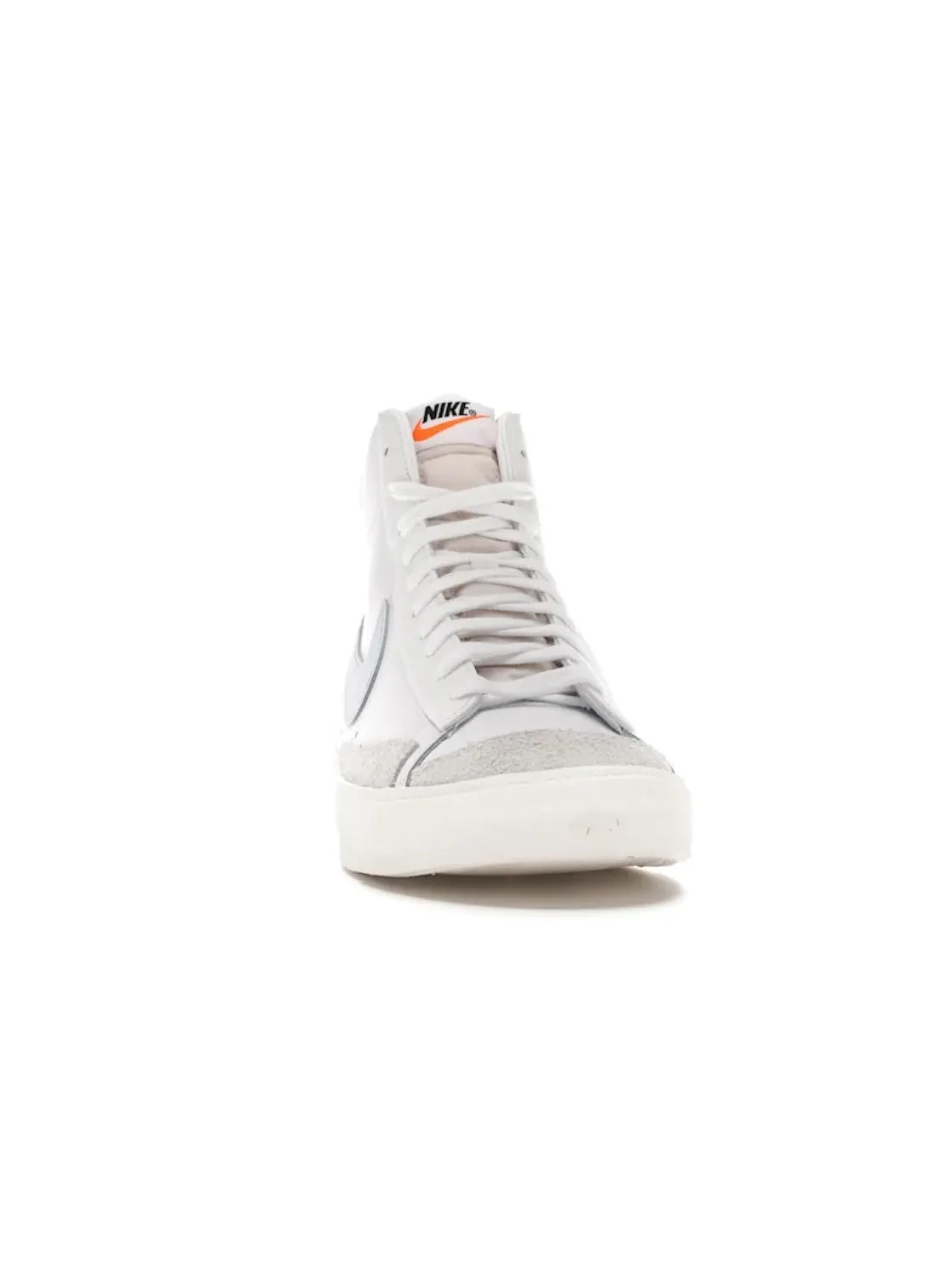 Мужские кроссовки с высоким верхом Nike Blazer Mid 77 — изображение 2 из 4, белый/синий