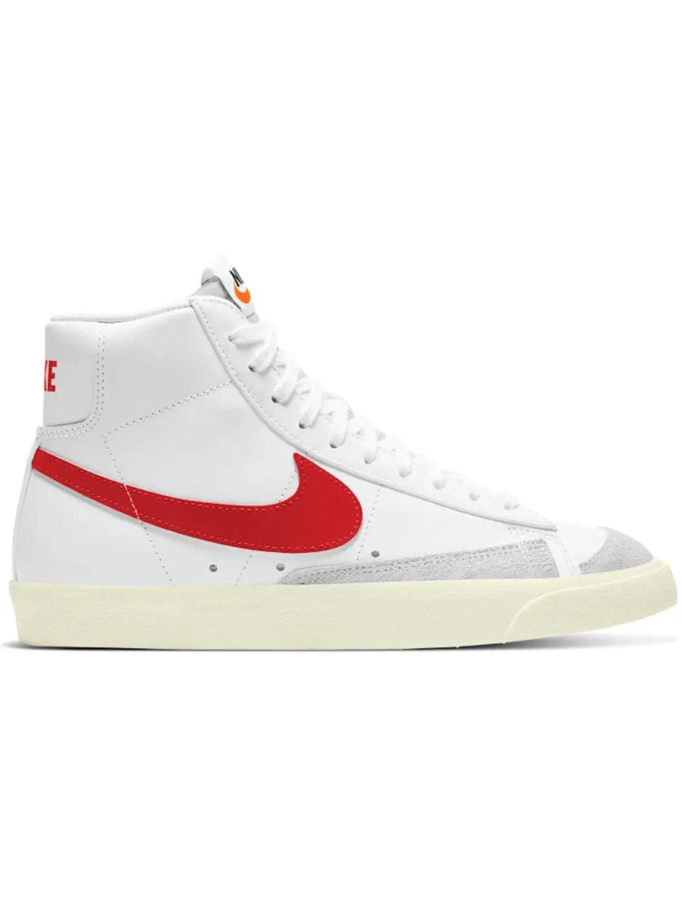 Женские кроссовки Nike Blazer Mid 77 — изображение 1 из 1, белый//красный