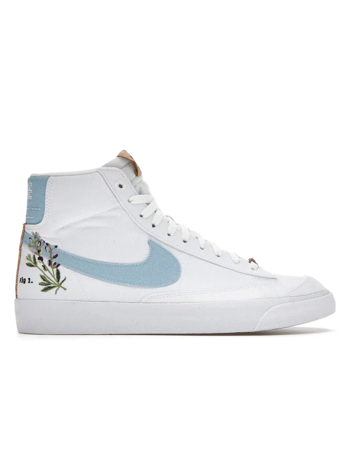 Мужские кроссовки с принтом Nike Blazer Mid 77 — изображение 1 из 4, белый//белый