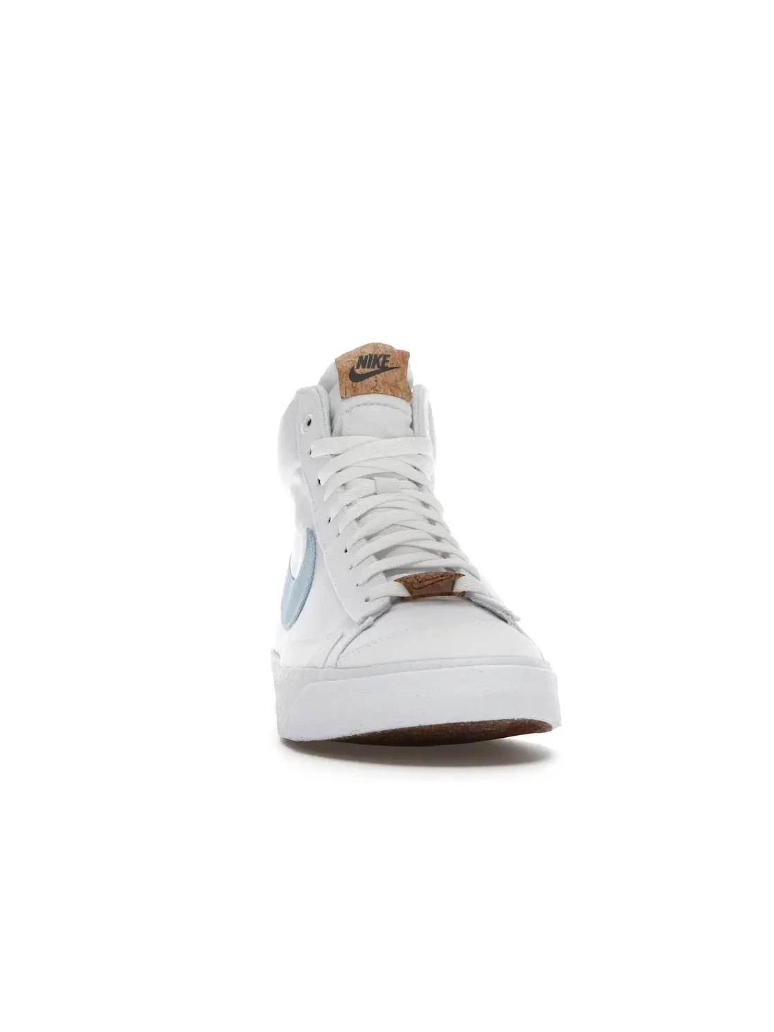 Мужские кроссовки с принтом Nike Blazer Mid 77 — изображение 2 из 4, белый//белый