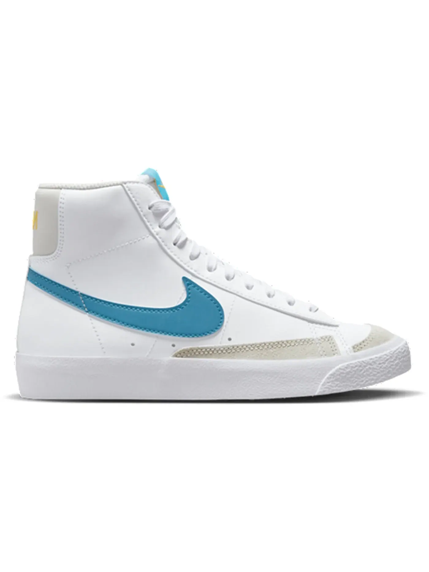 Детские кроссовки Lifestyle Nike Blazer Mid 77 — изображение 1 из 1, белый/синий
