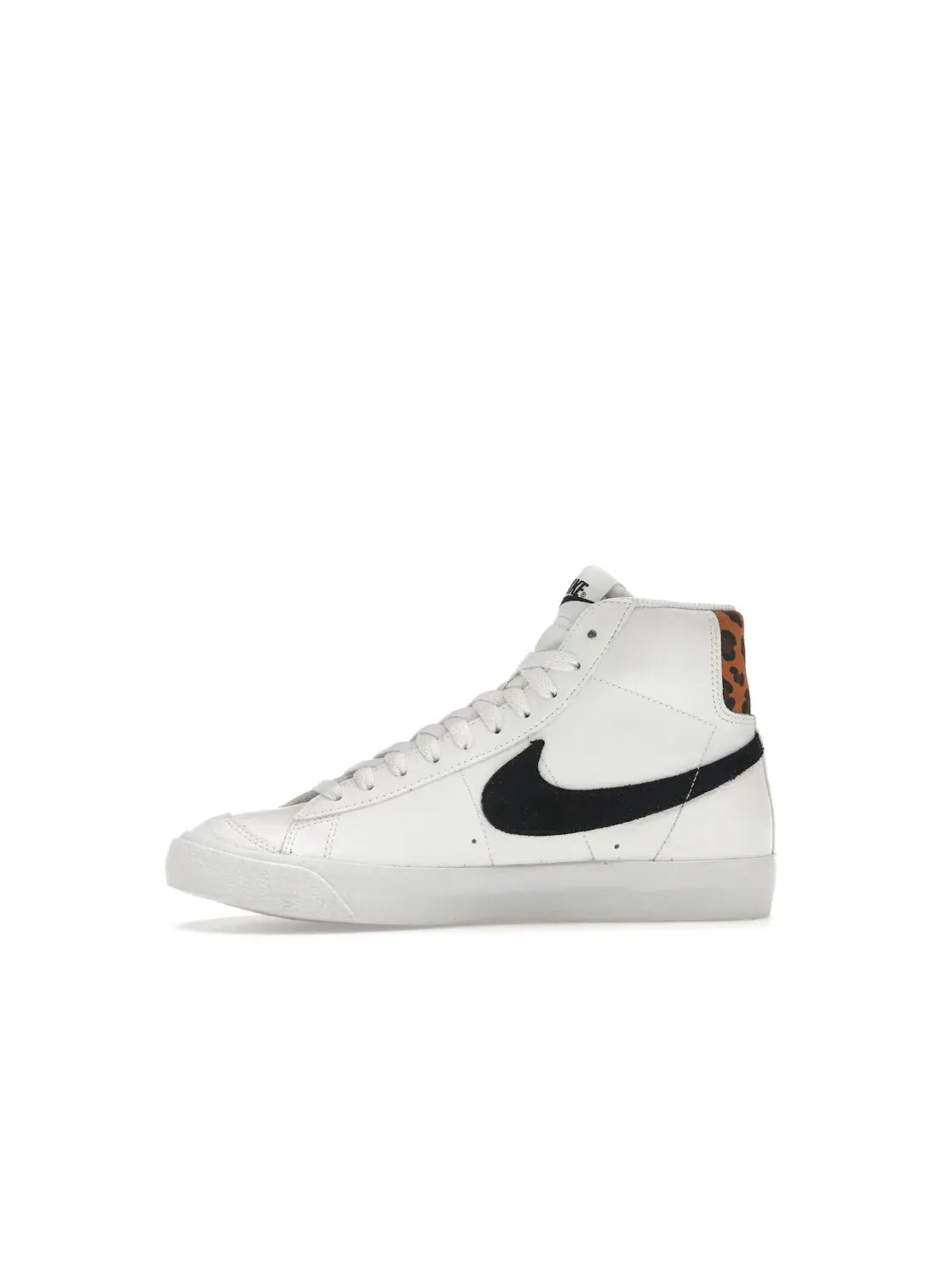 Детские кроссовки Lifestyle с принтом Nike Blazer Mid 77 — изображение 3 из 4, белый/белый