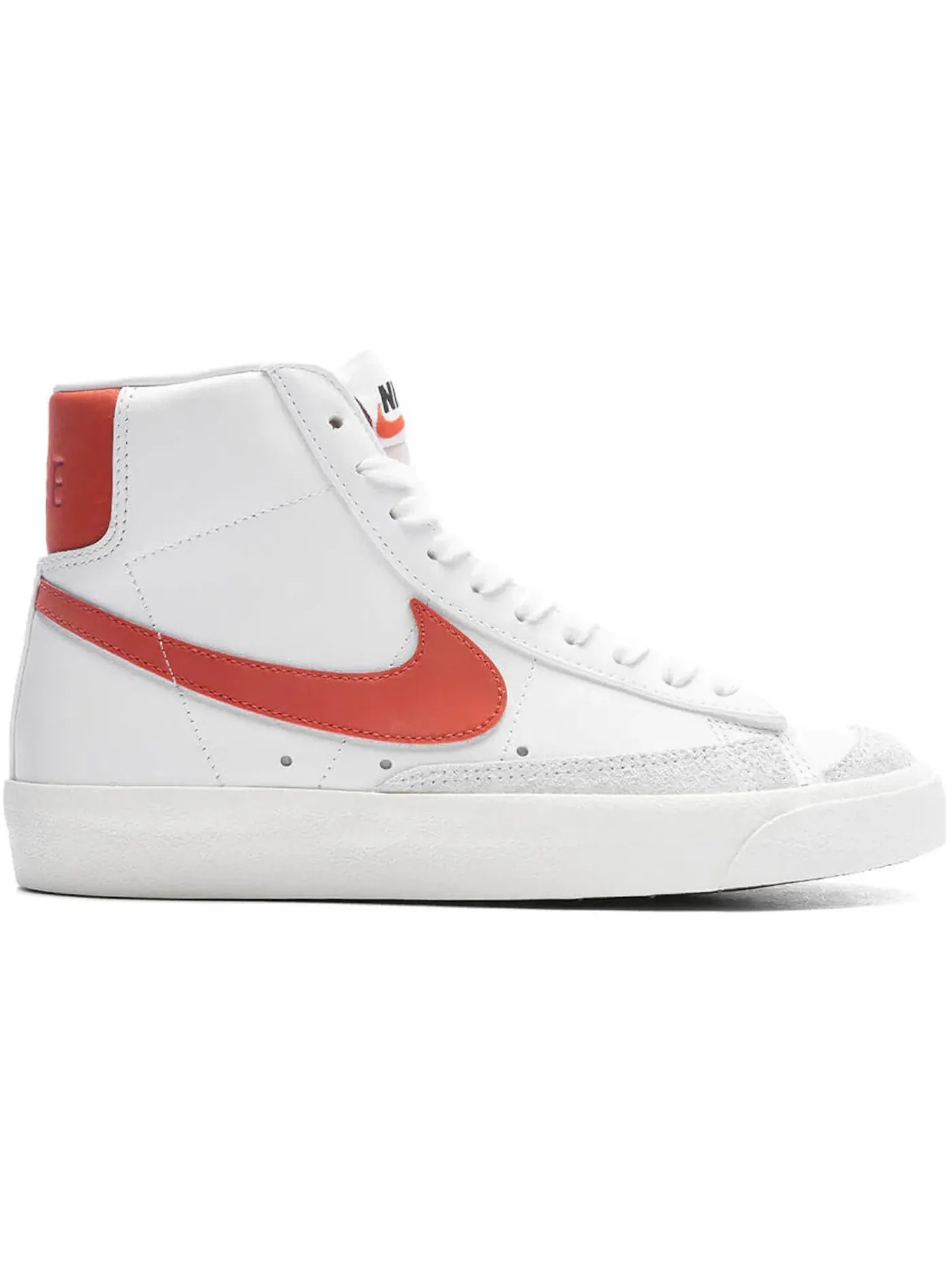 Женские кроссовки Lifestyle Nike Blazer Mid 77 — изображение 1 из 1, белый///оранжевый