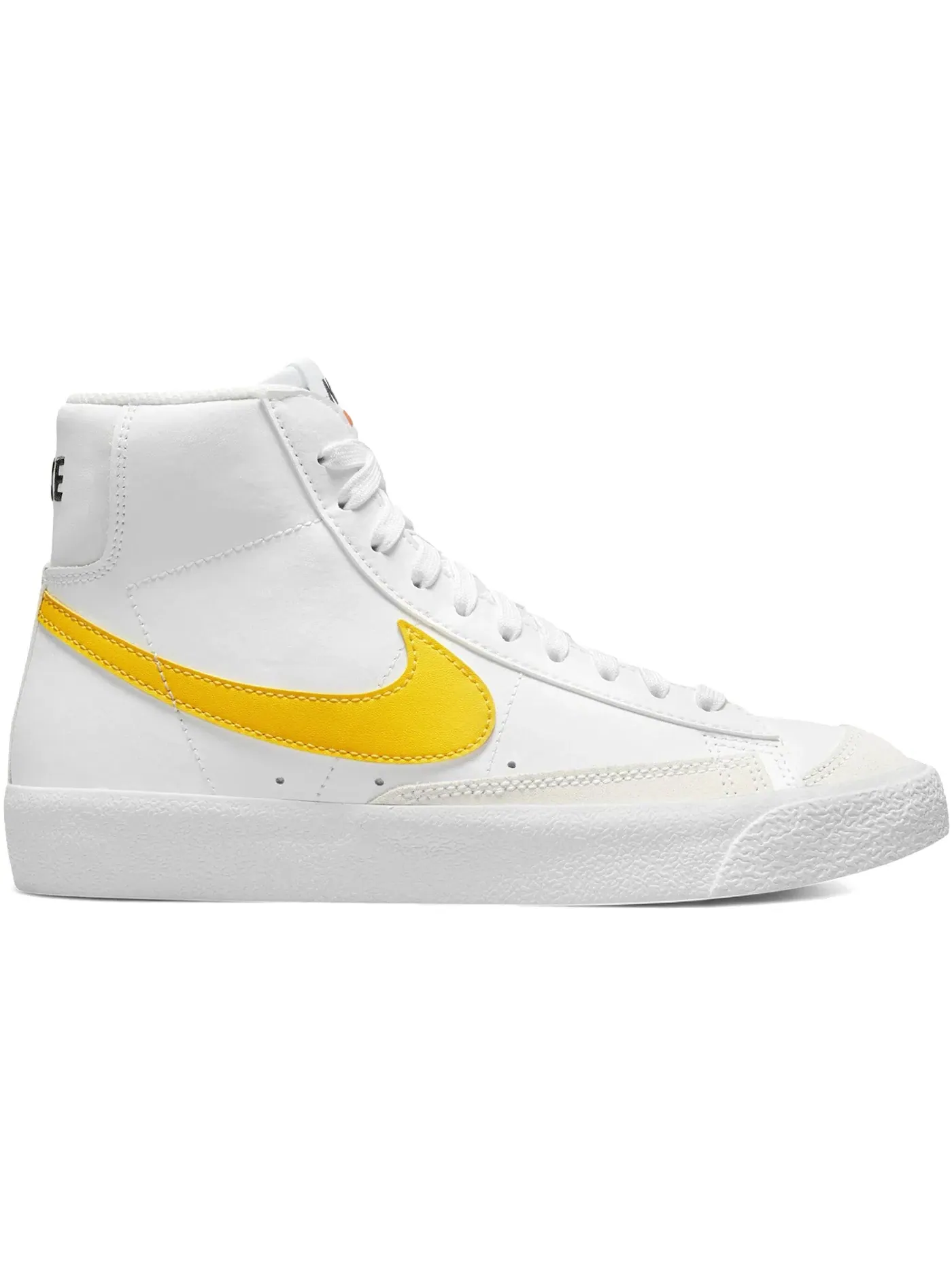 Детские кроссовки для мальчиков и девочек с вулканизированной подошвой Nike Blazer Mid '77 Nike — изображение 1 из 1, белый