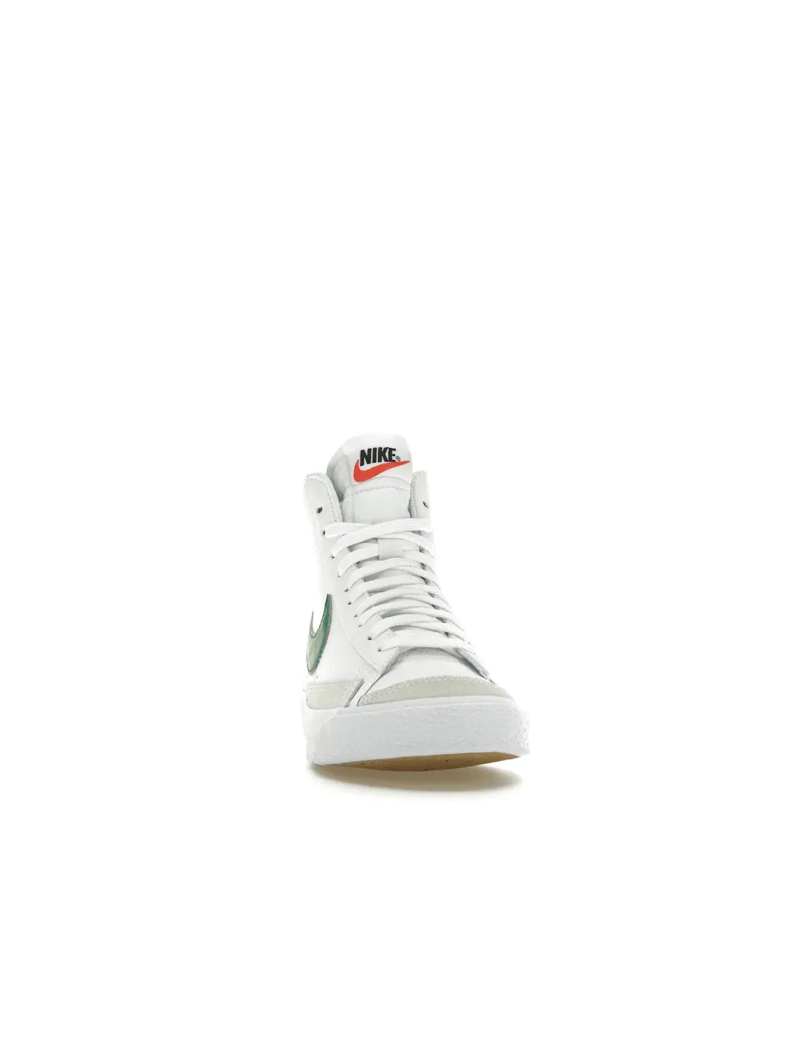 Детские кроссовки с высоким верхом Nike Blazer Mid 77 Nike — изображение 2 из 4, белый/зеленый/черный