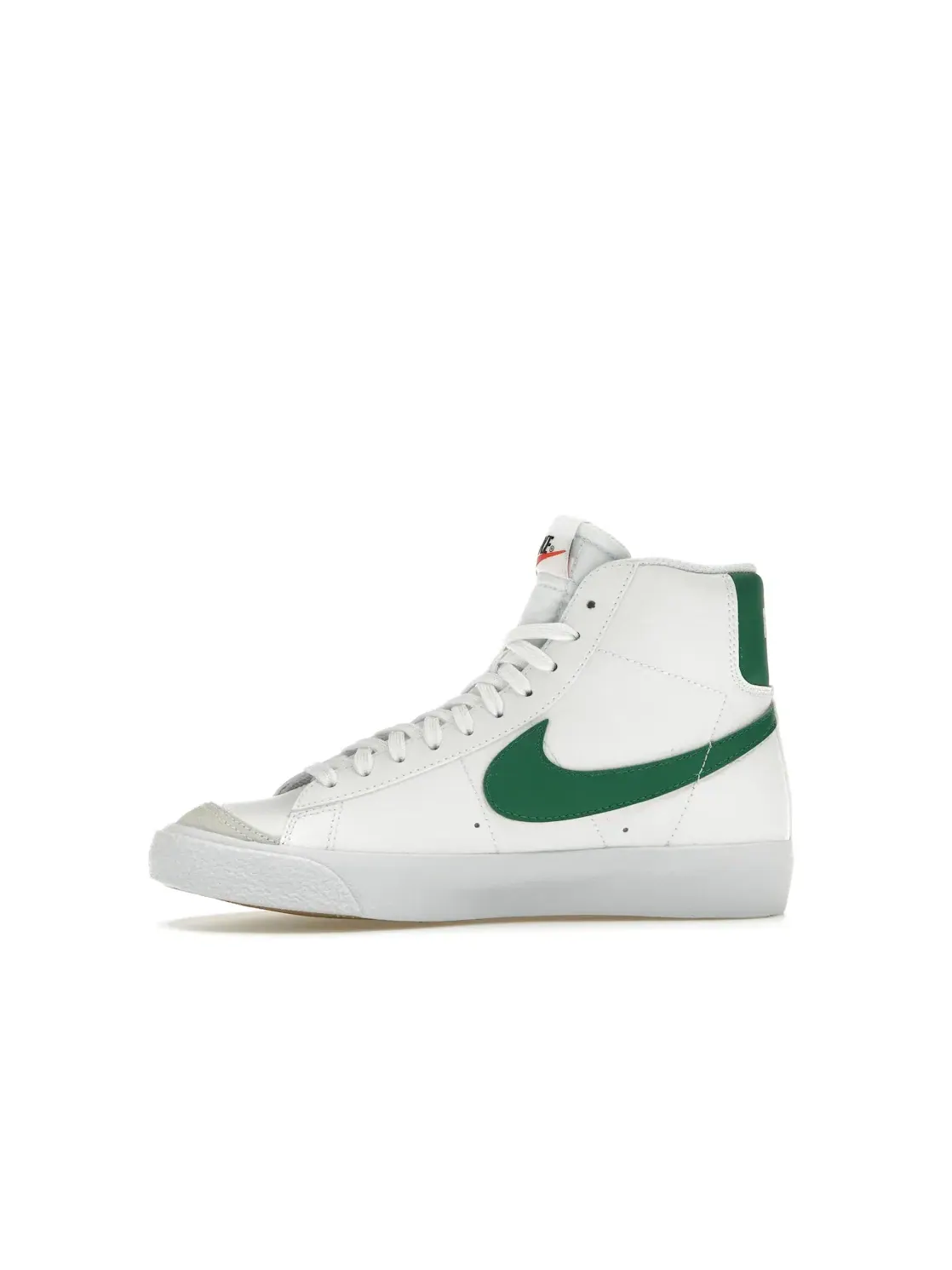 Детские кроссовки с высоким верхом Nike Blazer Mid 77 Nike — изображение 3 из 4, белый/зеленый/черный