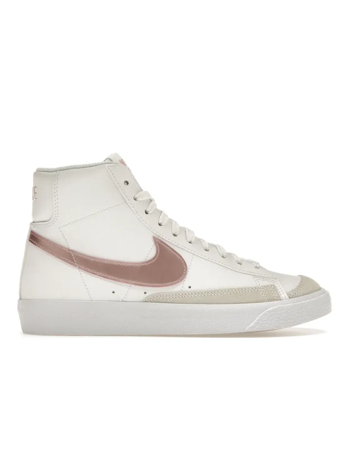 Детские кроссовки Nike Blazer Mid 77 — изображение 1 из 4, белый/розовый