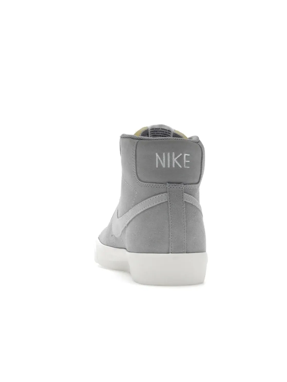 Мужские кроссовки Lifestyle Nike Blazer Mid 77 — изображение 4 из 4, серый/платиновый