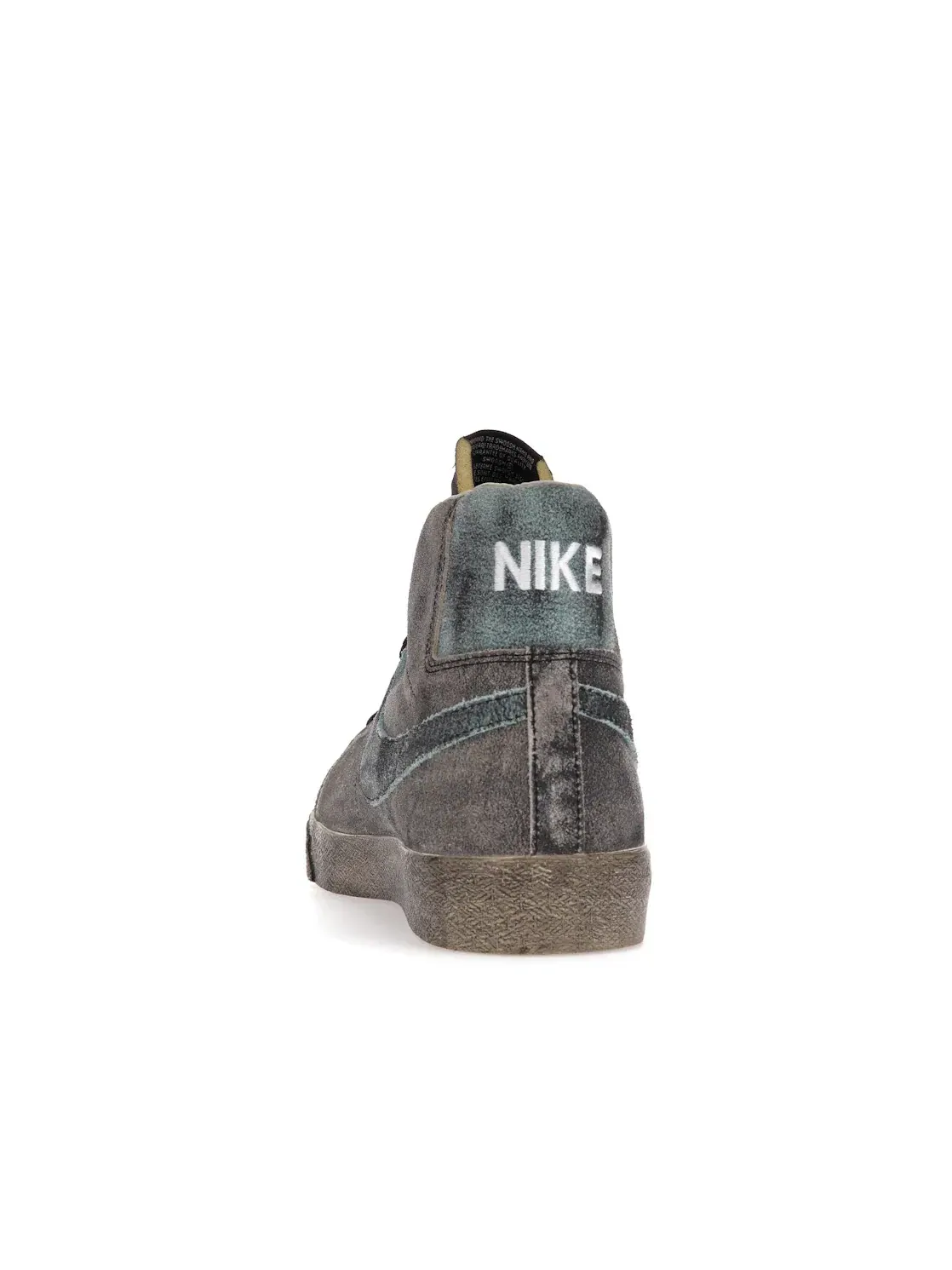 Мужские кроссовки с состаренным дизайном Nike Blazer Mid — изображение 4 из 4, черный/светлый