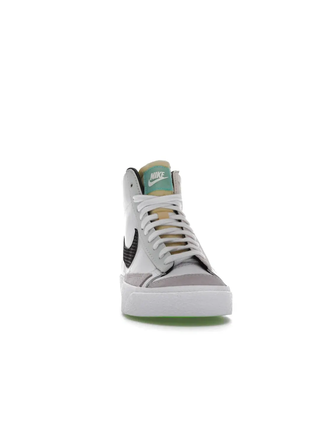 Женские кроссовки с принтом Have a Good Game Nike Blazer Mid — изображение 2 из 4, белый/черный-мульти