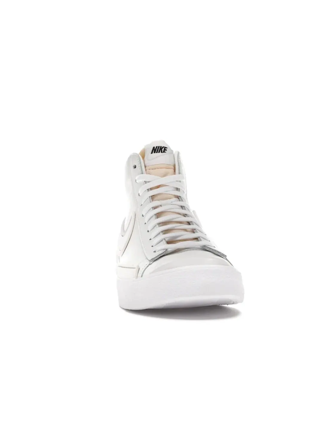 Мужские кроссовки кожаные Nike Blazer Mid Infinite — изображение 2 из 3, белый/белый--серый