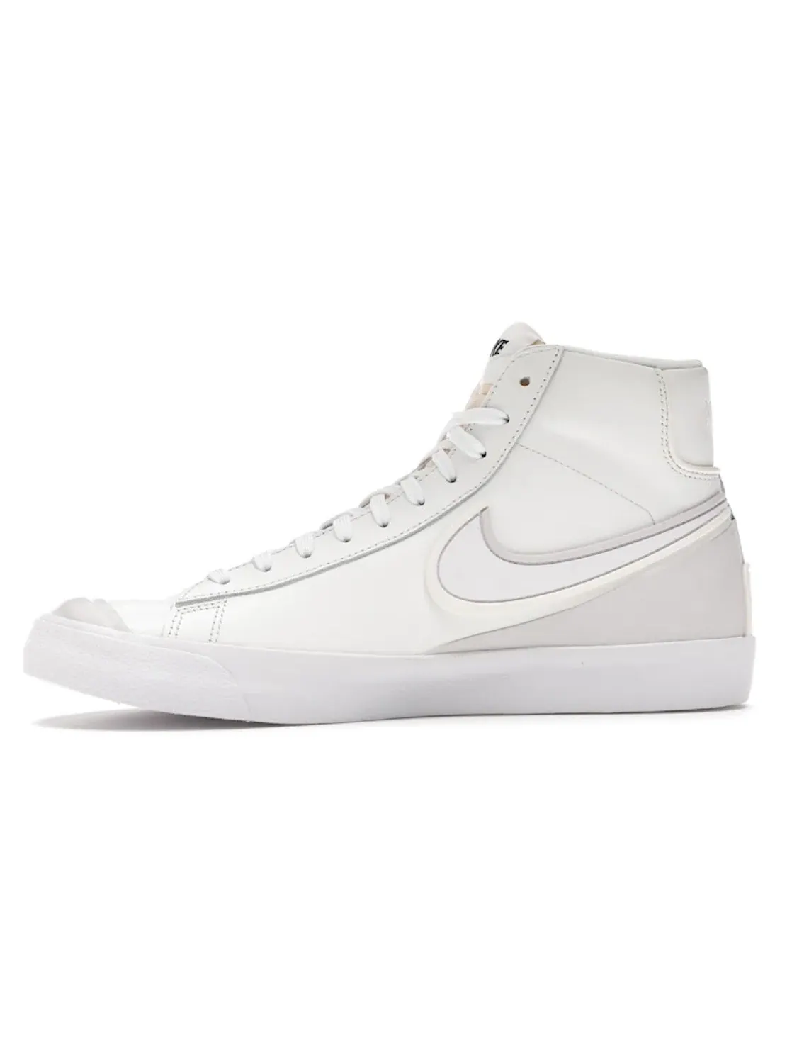 Мужские кроссовки кожаные Nike Blazer Mid Infinite — изображение 3 из 3, белый/белый--серый