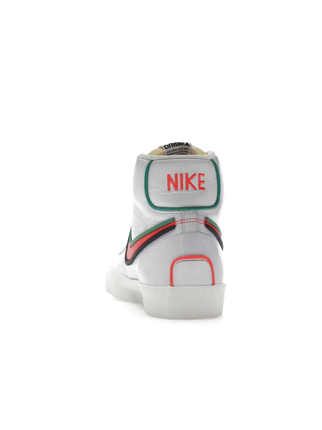Мужские кроссовки высокие кожаные Nike Blazer Mid Infinite — изображение 4 из 4, белый/яркий-синий