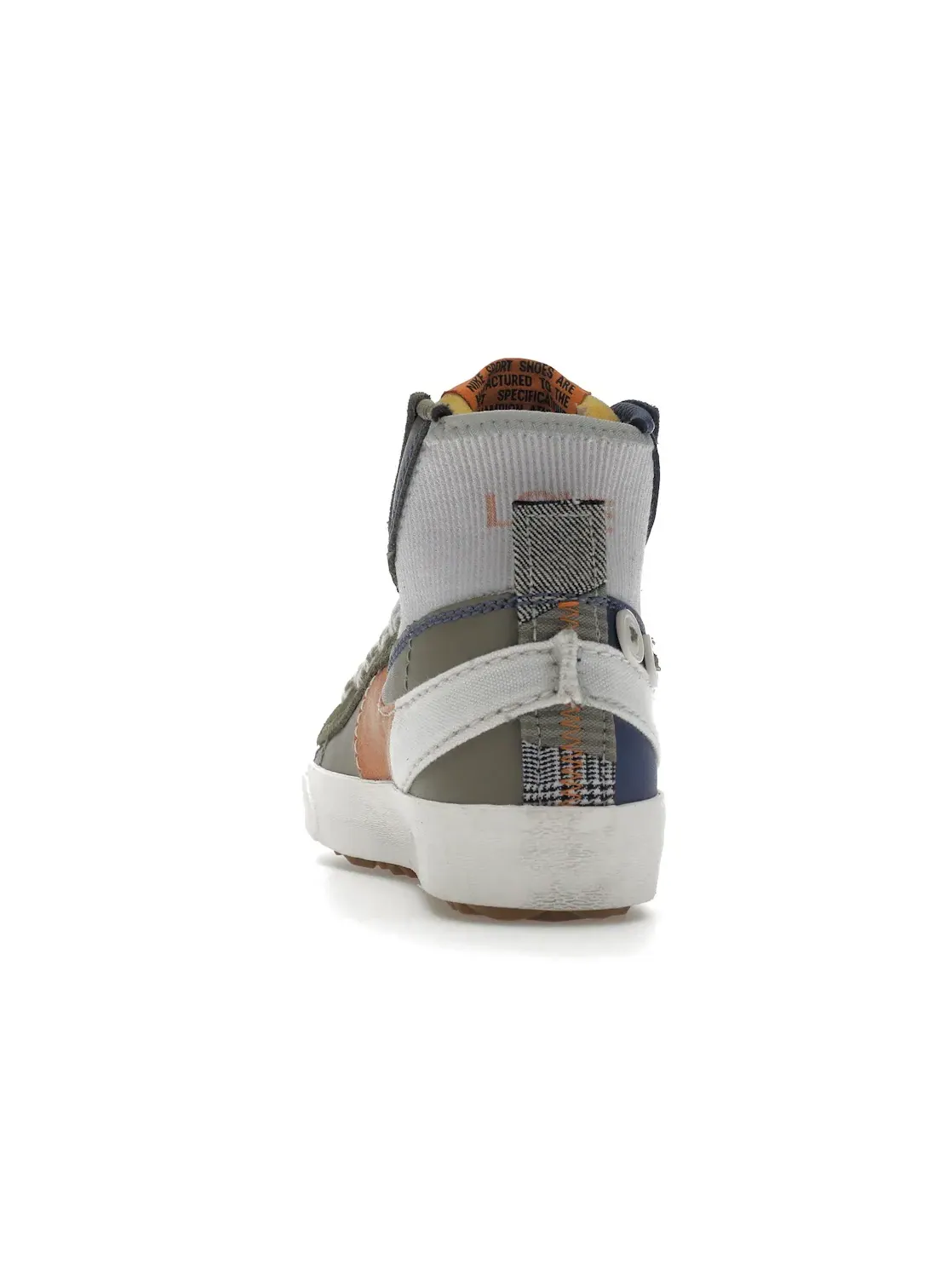 Женские кроссовки с нестандартным дизайном Nike Blazer Mid Jumbo Nike — изображение 4 из 4, темно-синий