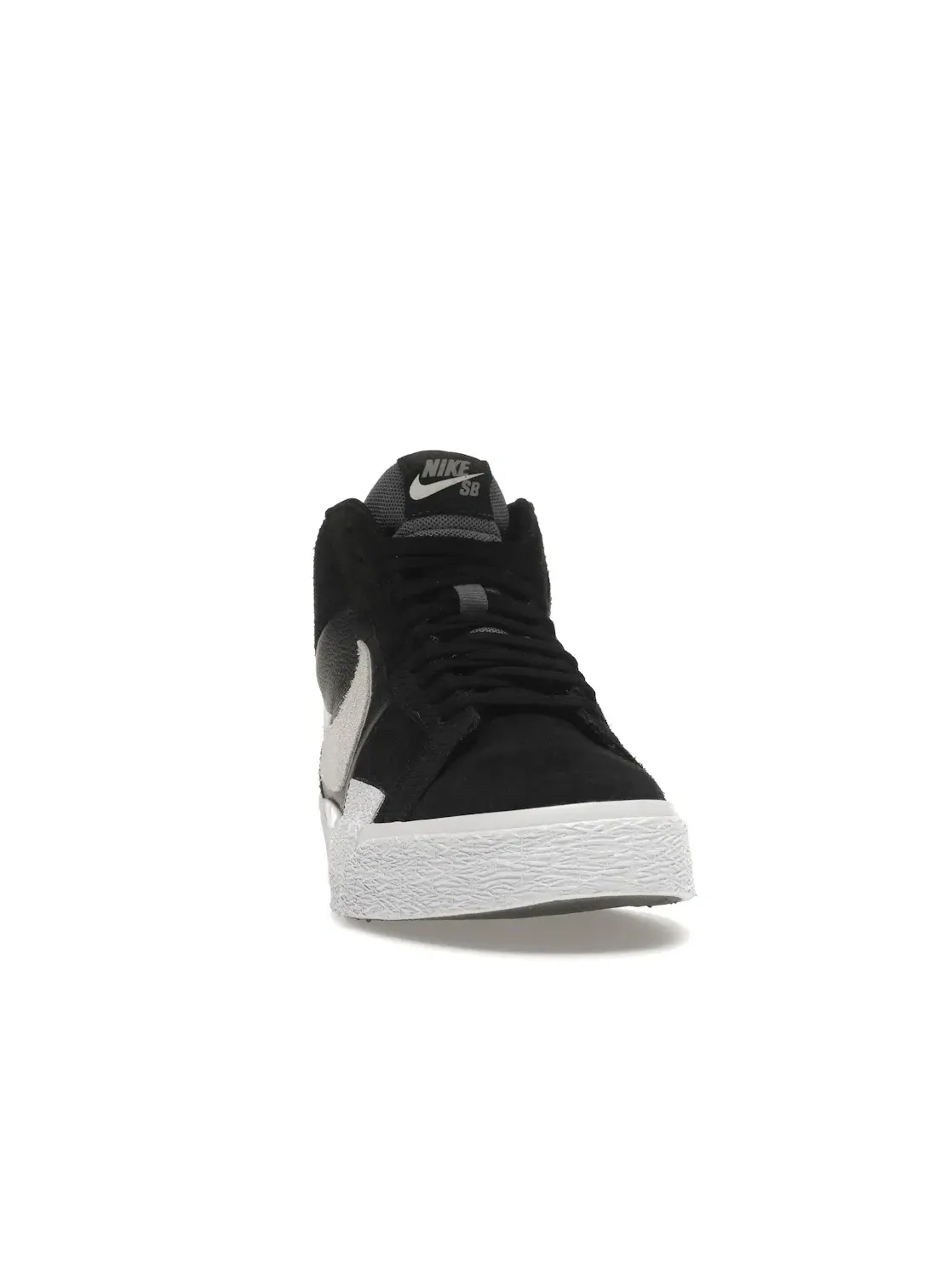 Мужские кроссовки с мозаичным дизайном Nike Blazer Mid Nike — изображение 2 из 4, черный/серый