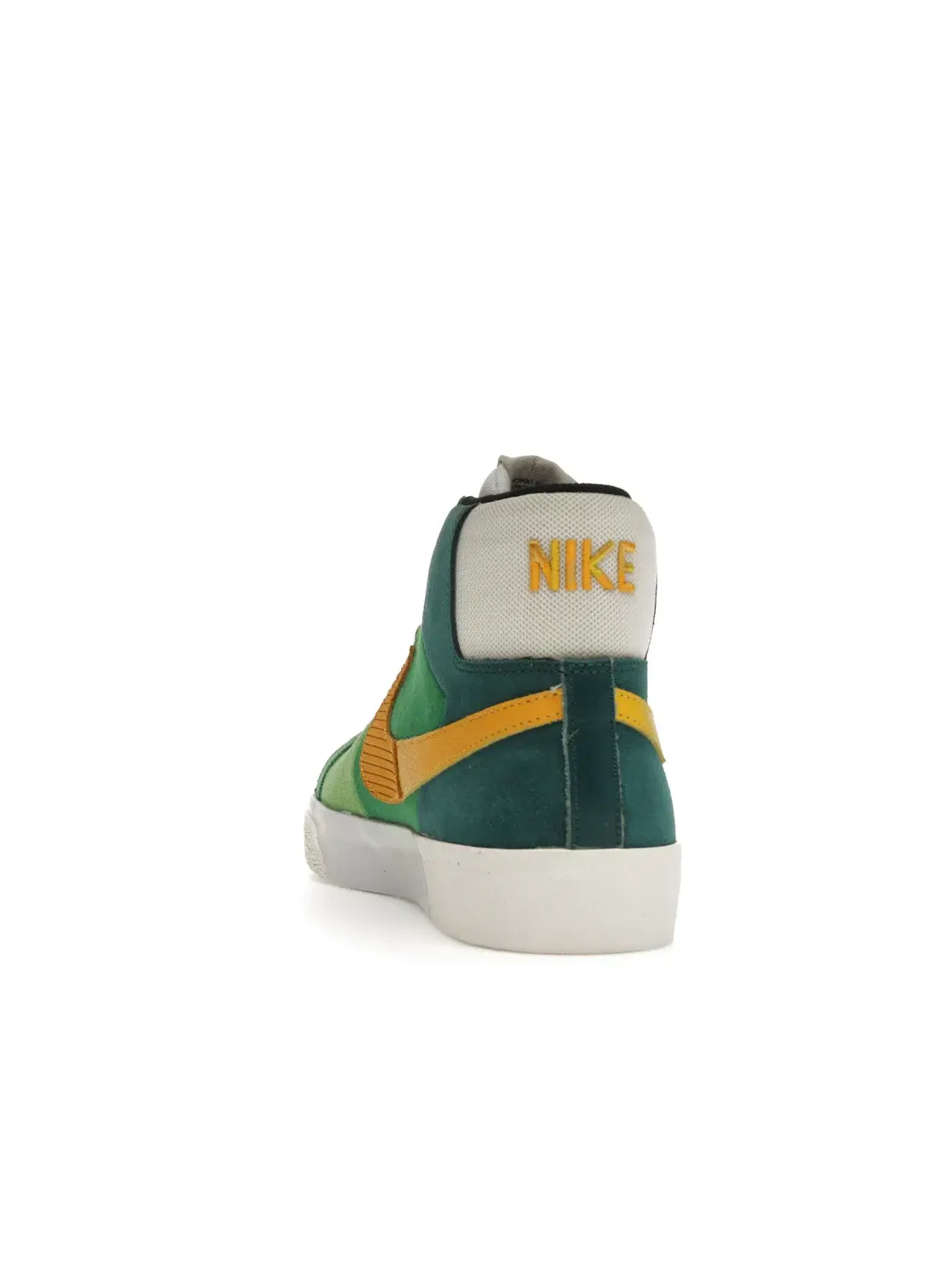Мужские кроссовки с принтом Nike Blazer Mid Mosaic — изображение 4 из 4, зеленый/золотистый