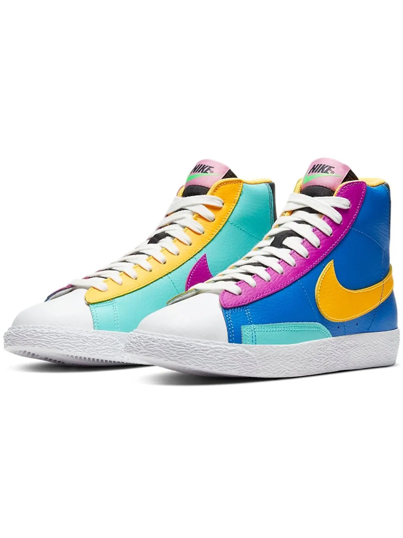 Детские кроссовки Lifestyle с цветовыми блоками Nike Blazer Mid — изображение 2 из 2