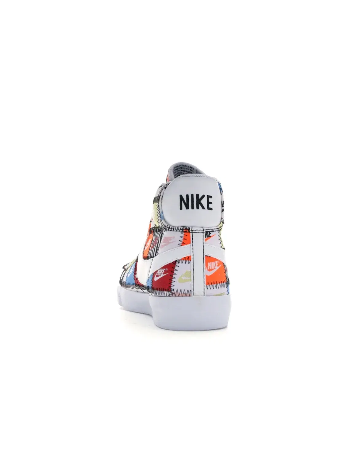 Мужской кед Nike Blazer Mid Patchwork — изображение 4 из 4, белый/мульти