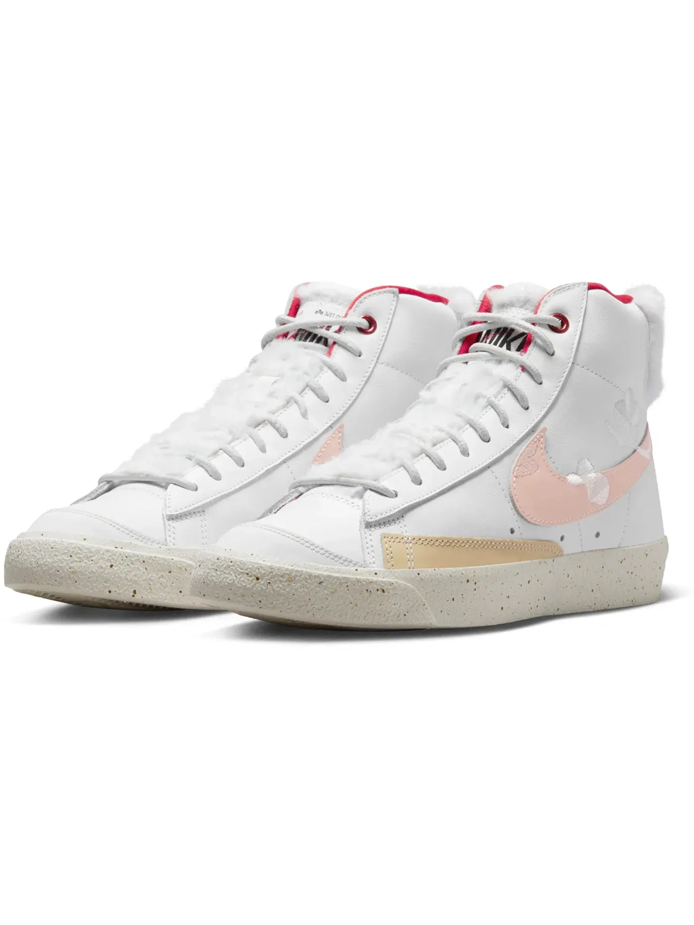 Женские кроссовки для повседневной носки Nike Blazer Mid PRM — изображение 2 из 4