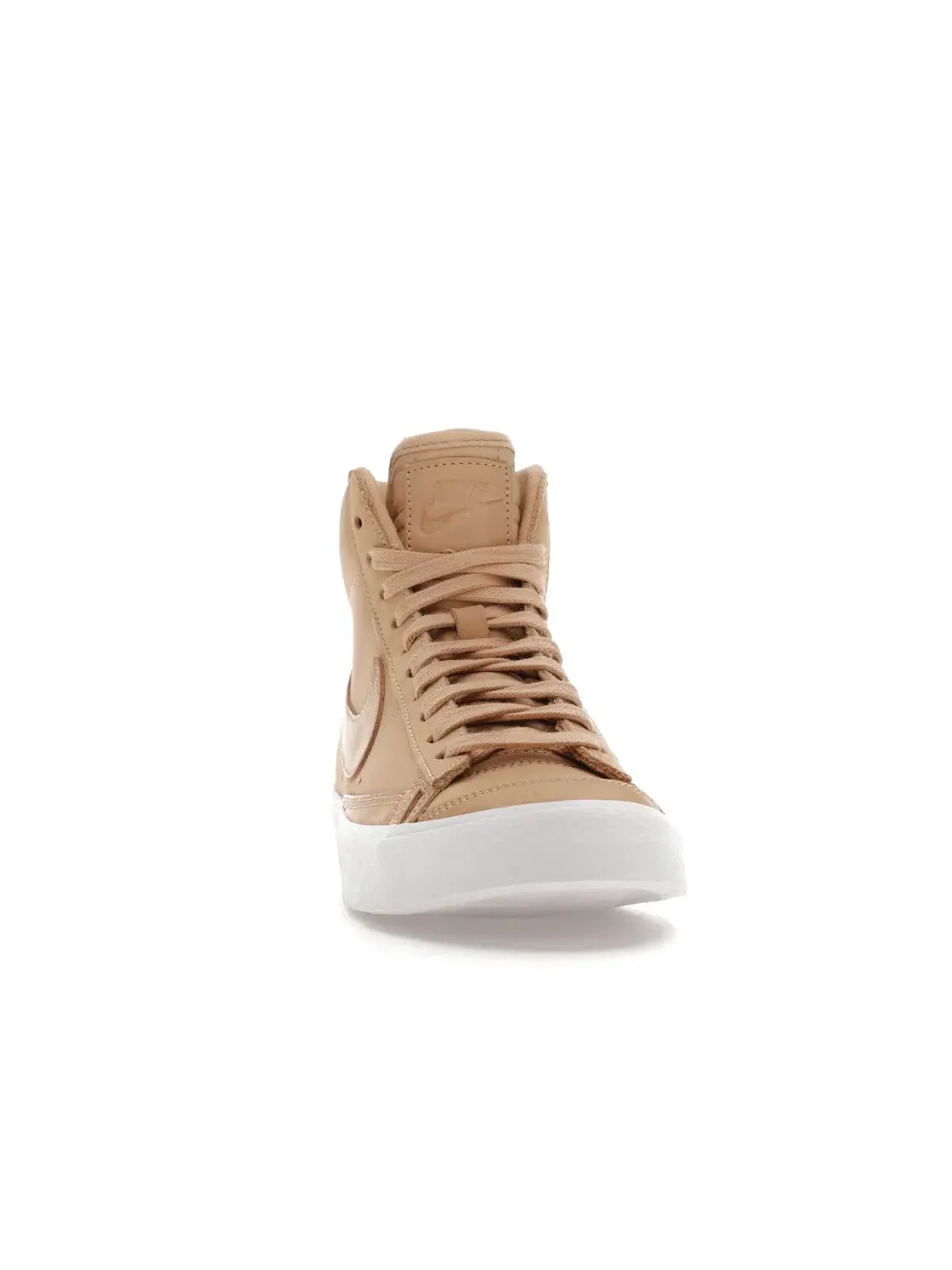 Женские кроссовки Lifestyle с замшевым верхом Nike Blazer Mid Premium — изображение 2 из 4, бежевый/белый/бежевый
