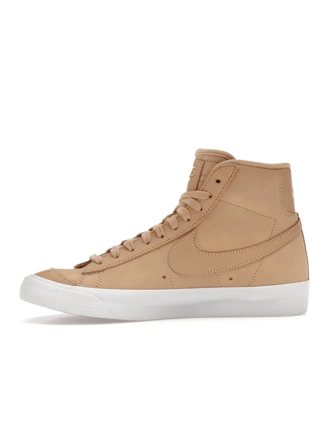 Женские кроссовки Lifestyle с замшевым верхом Nike Blazer Mid Premium — изображение 3 из 4, бежевый/белый/бежевый