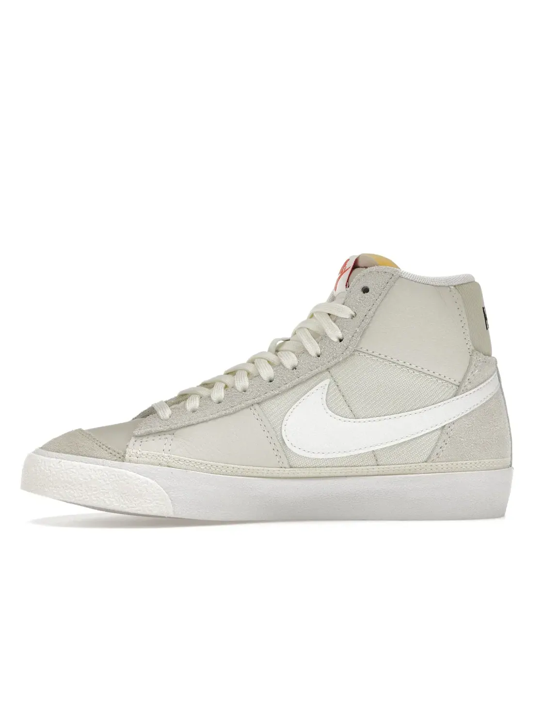 Мужские кроссовки повседневные Nike Blazer Mid Pro Club — изображение 3 из 4, светлый//белый/белый