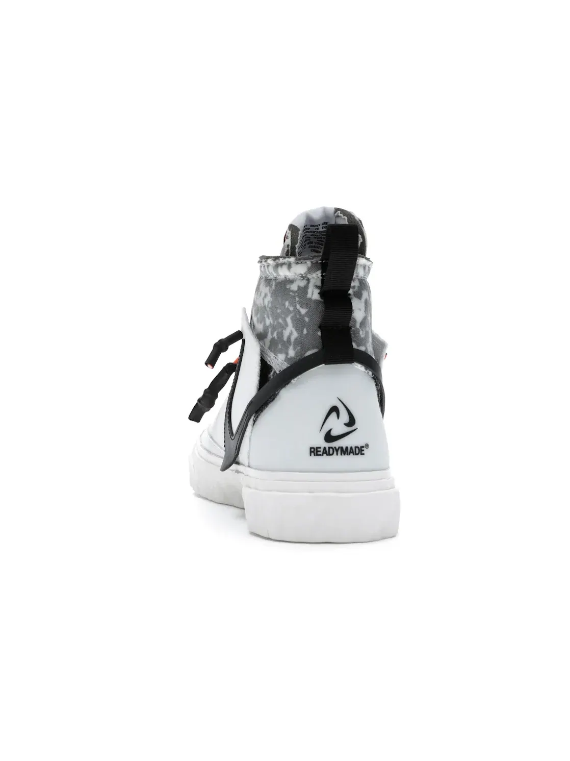 Мужские кроссовки Lifestyle с принтом Nike Blazer Mid READYMADE — изображение 4 из 4, белый/серый//оранжевый