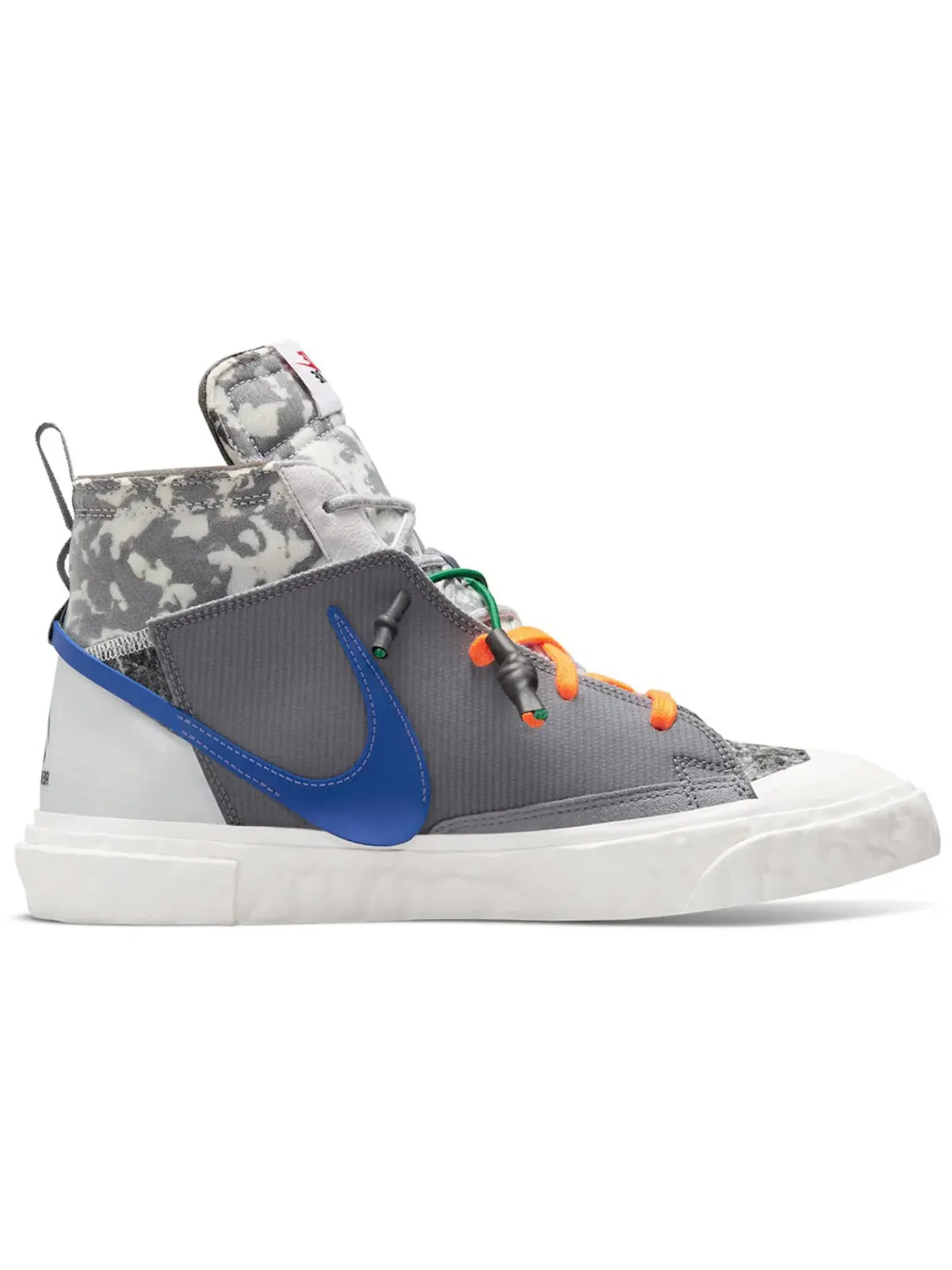 Мужские кроссовки Lifestyle Nike Blazer Mid — изображение 1 из 1, серый/белый