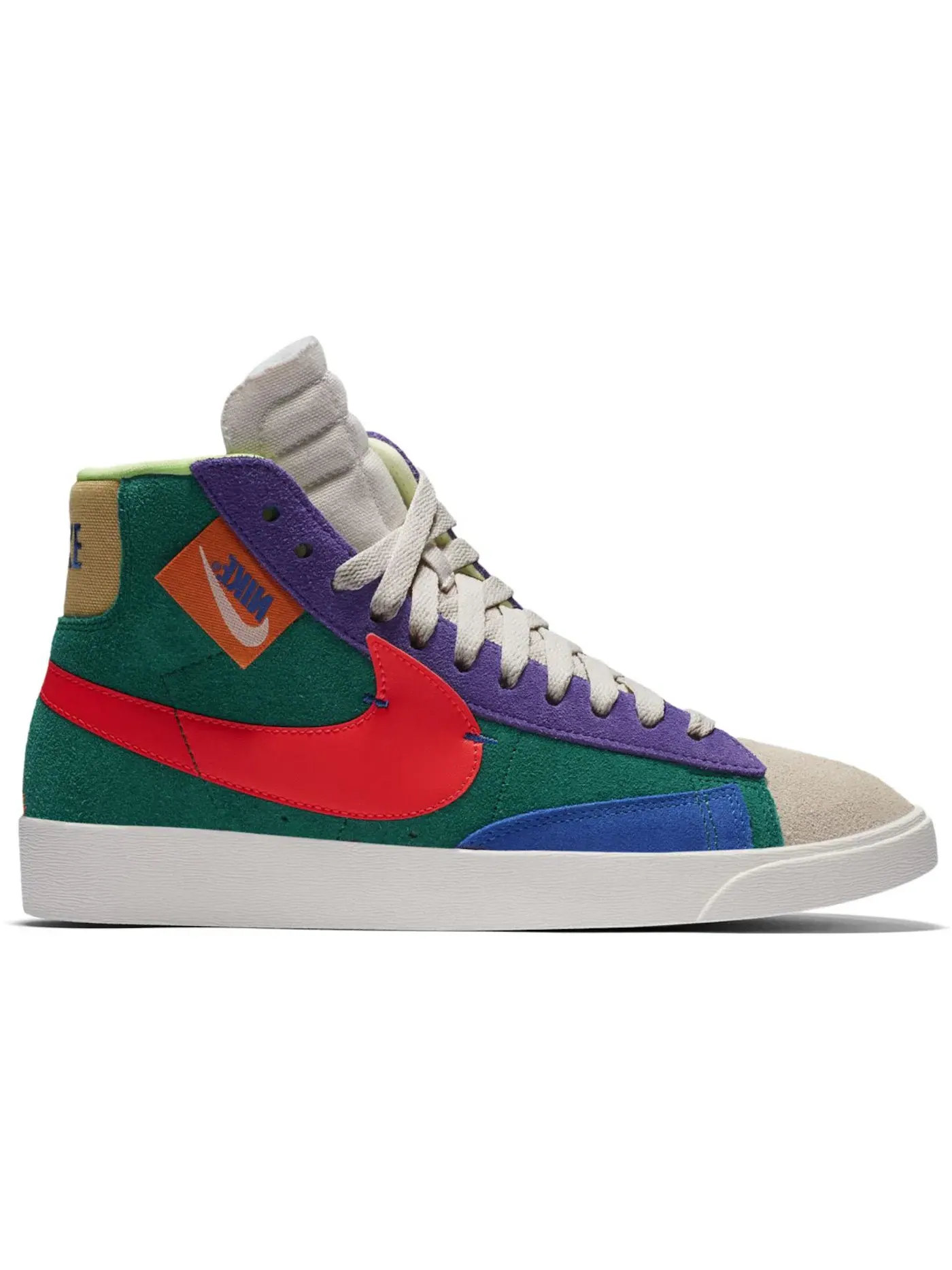 Женские кроссовки с многоцветным дизайном Nike Blazer Mid Rebel Nike — изображение 1 из 1
