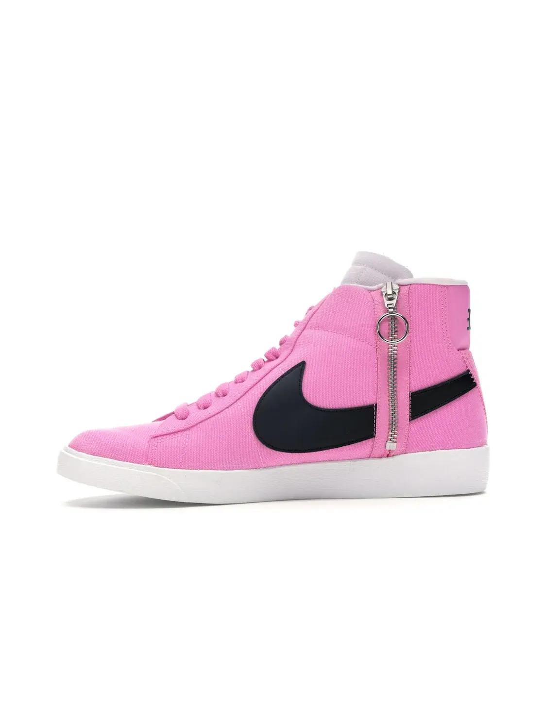 Женские кроссовки с замшевым верхом Nike Blazer Mid Rebel — изображение 3 из 4, розовый/белый-черный