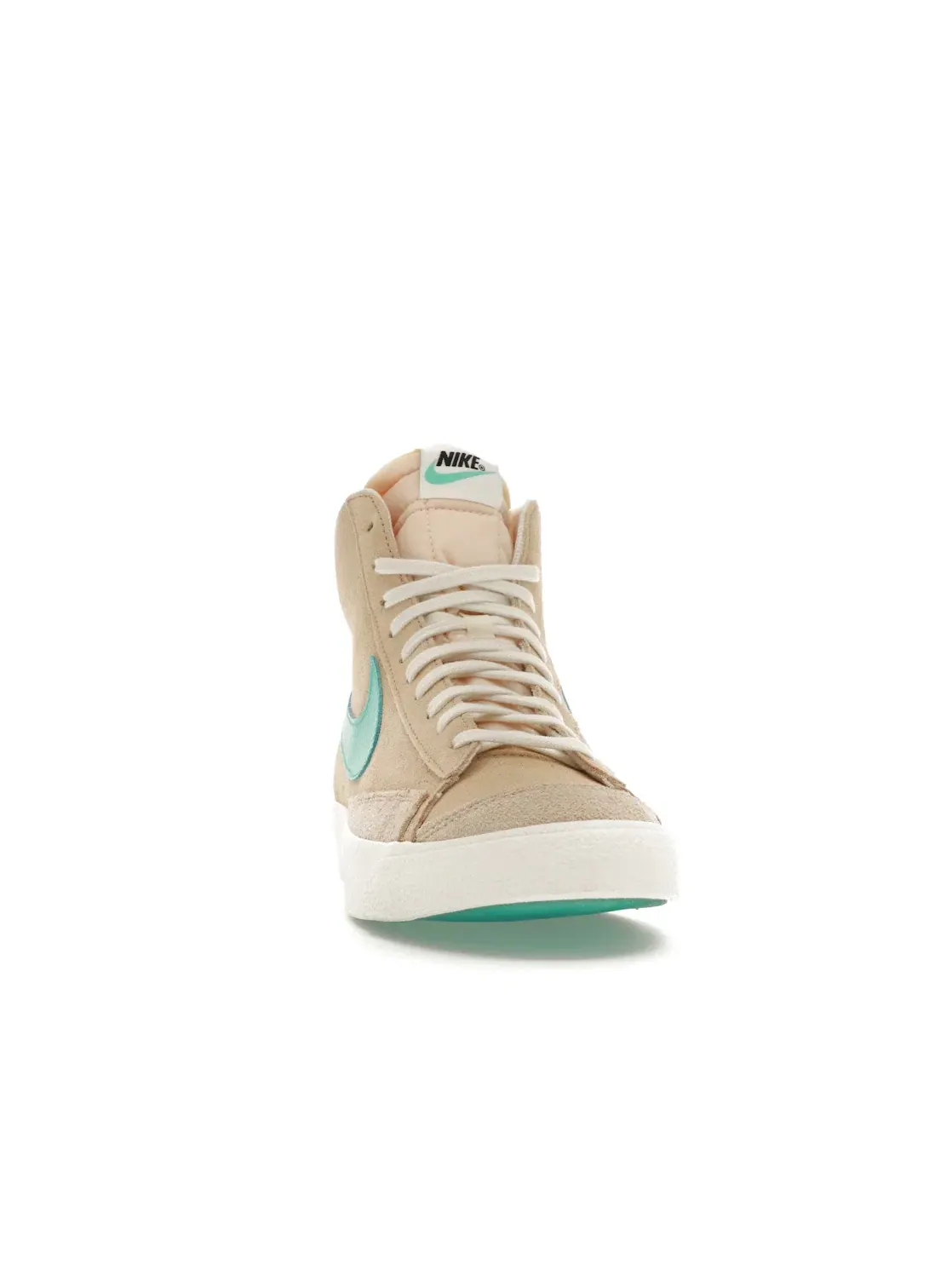 Мужские кроссовки Lifestyle Nike Blazer Mid 77 — изображение 1 из 3, черный/светлый голубой