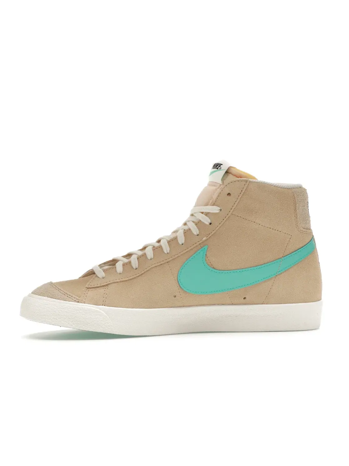 Мужские кроссовки Lifestyle Nike Blazer Mid 77 — изображение 2 из 3, черный/светлый голубой