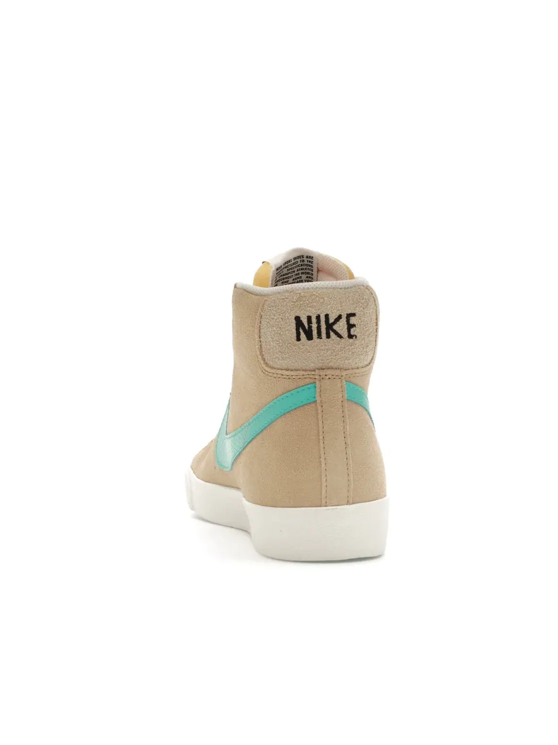 Мужские кроссовки Lifestyle Nike Blazer Mid 77 — изображение 3 из 3, черный/светлый голубой