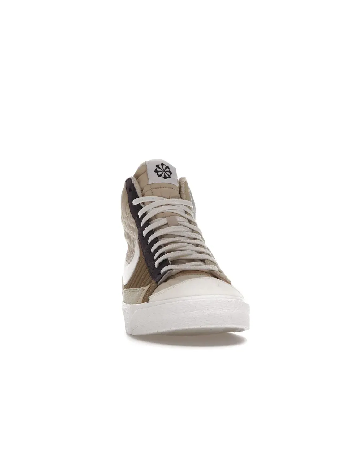 Мужские кроссовки с утеплителем Nike Blazer Mid 77 Premium — изображение 2 из 4, коричневый-фиолетовый