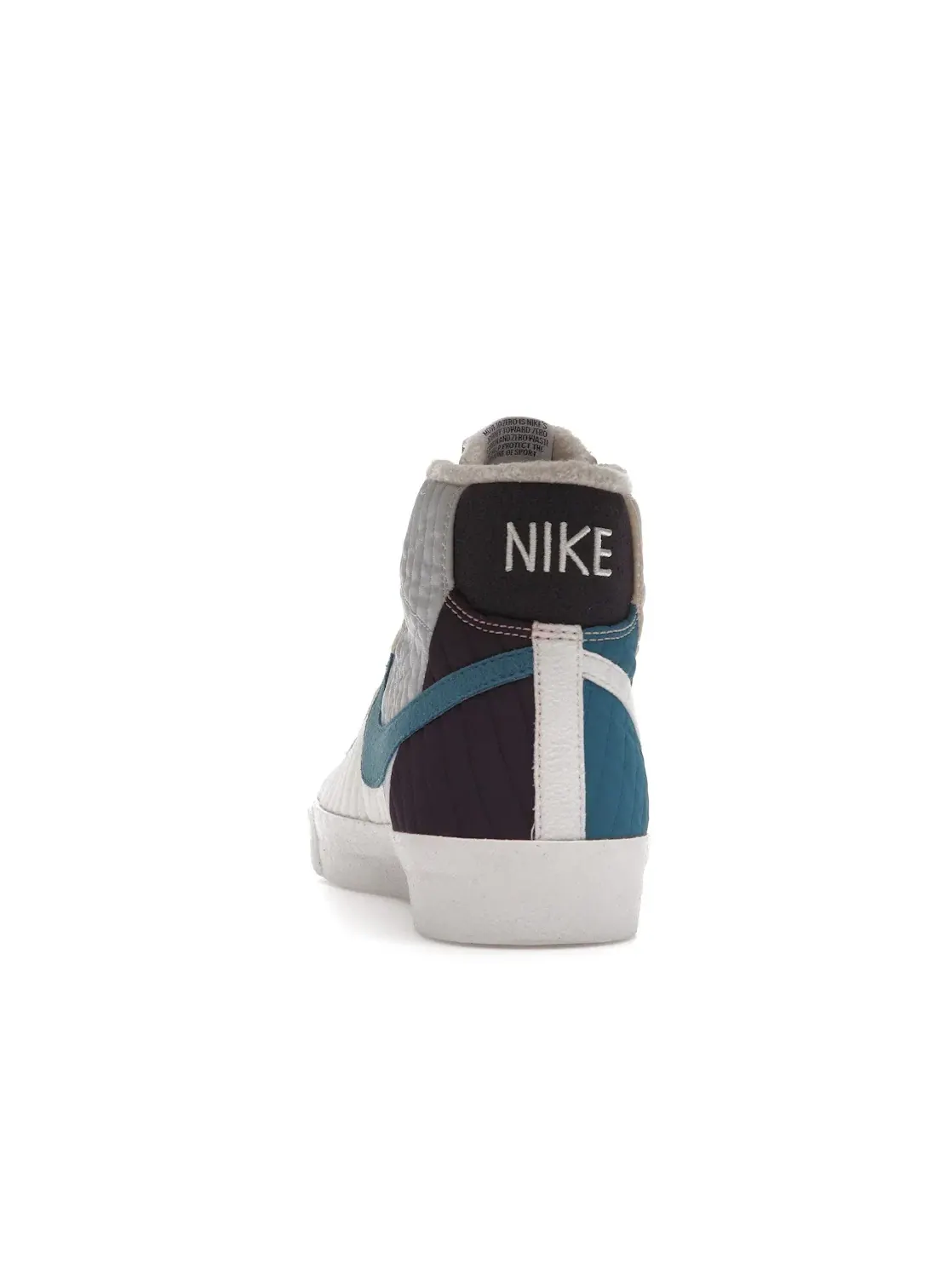 Мужские кроссовки с утеплителем Nike Blazer Mid 77 Premium — изображение 4 из 4, коричневый-фиолетовый