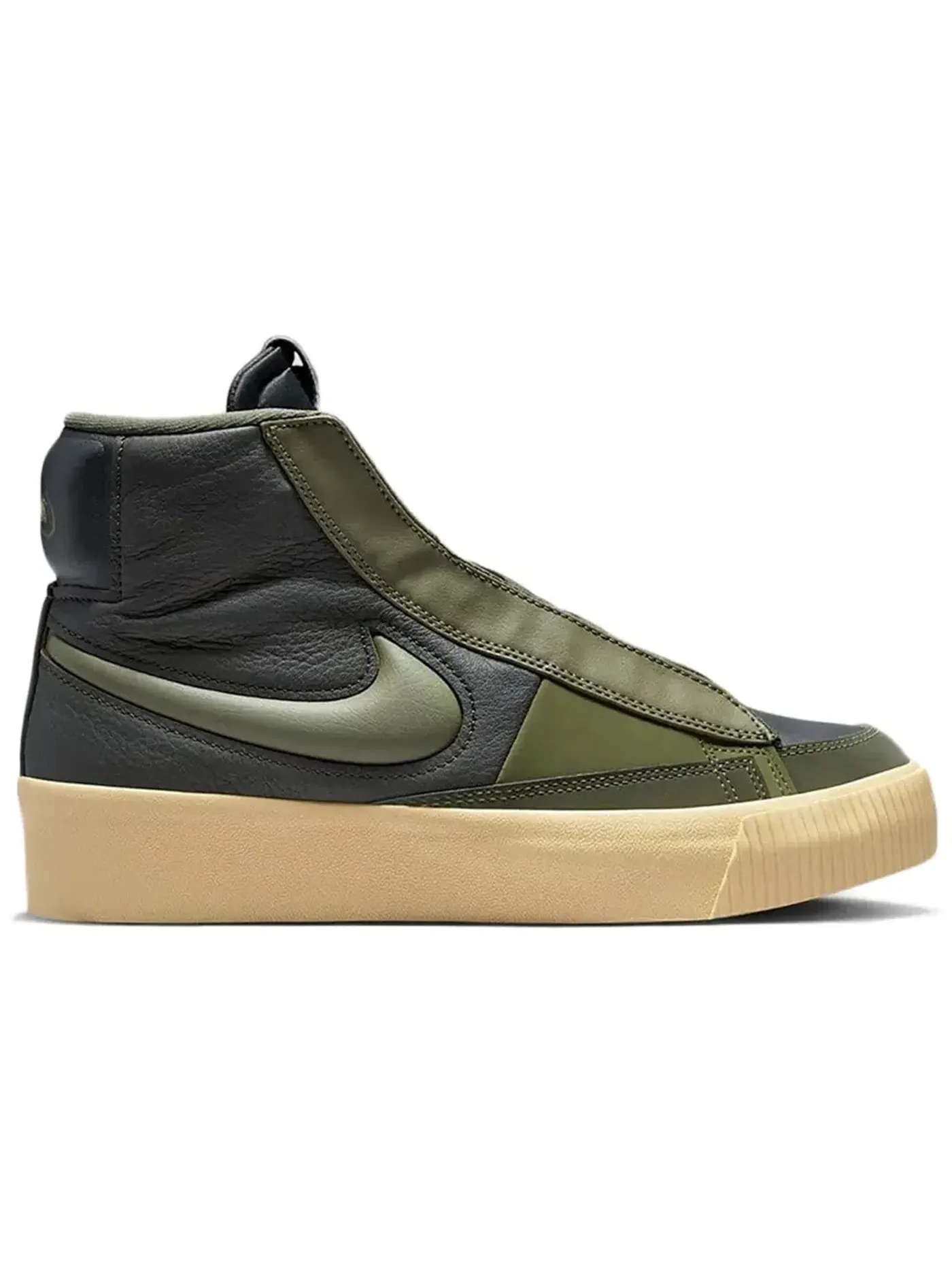 Женские кроссовки Lifestyle с принтом Nike Blazer Mid Victory Nike — изображение 1 из 1, хаки/зеленый/оливковый