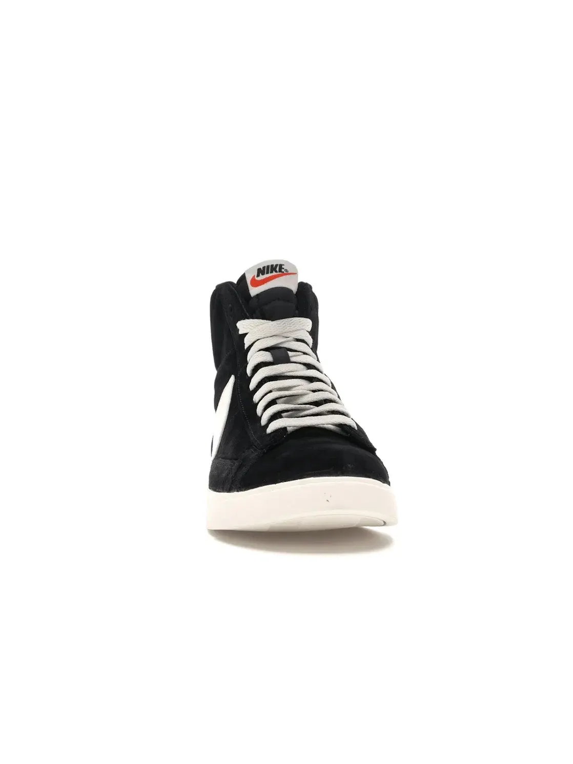Женские кроссовки с замшевым верхом Nike Blazer Mid — изображение 2 из 4, черный