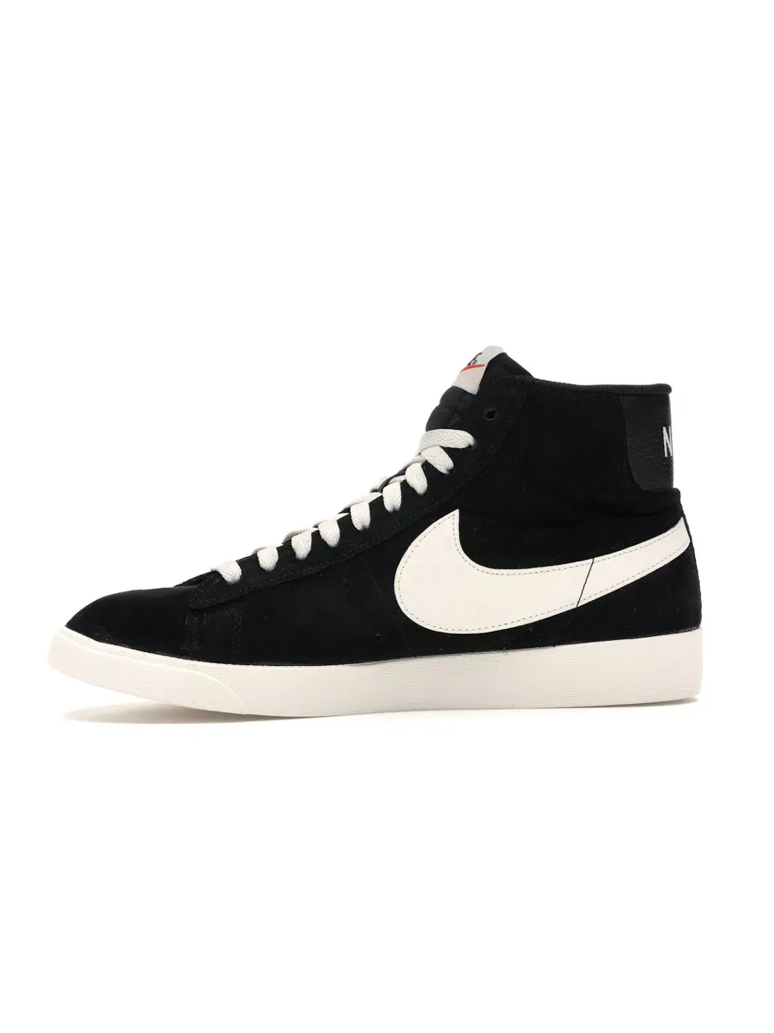 Женские кроссовки с замшевым верхом Nike Blazer Mid — изображение 3 из 4, черный