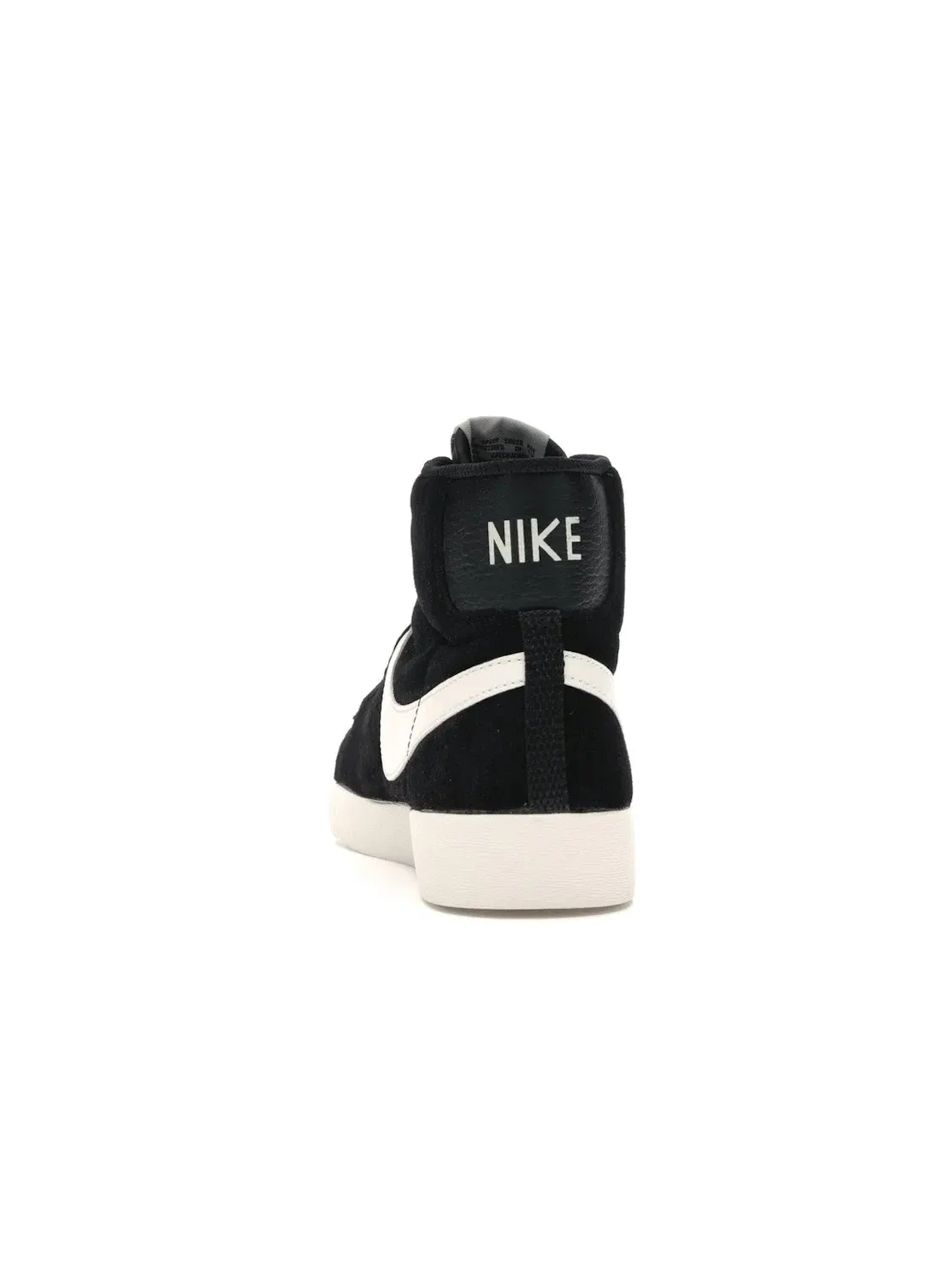 Женские кроссовки с замшевым верхом Nike Blazer Mid — изображение 4 из 4, черный