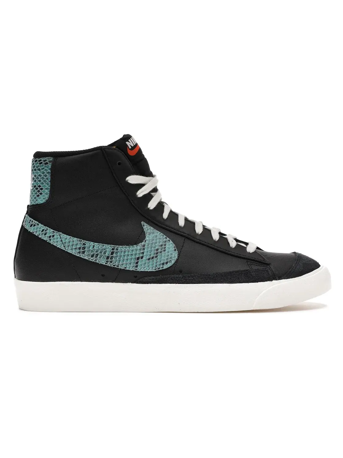 Мужские кроссовки Lifestyle Nike Blazer Mid — изображение 1 из 4, черный/светлый голубой